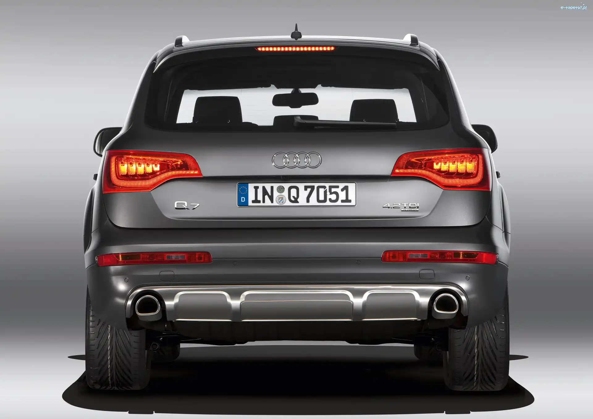 Bagażnik, Audi Q7