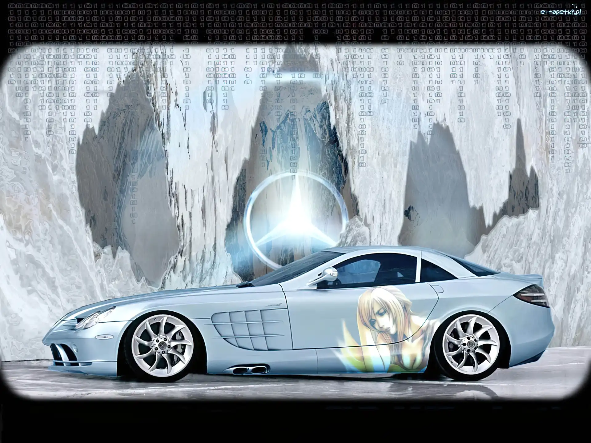 Mercedes SLR, Błękitny