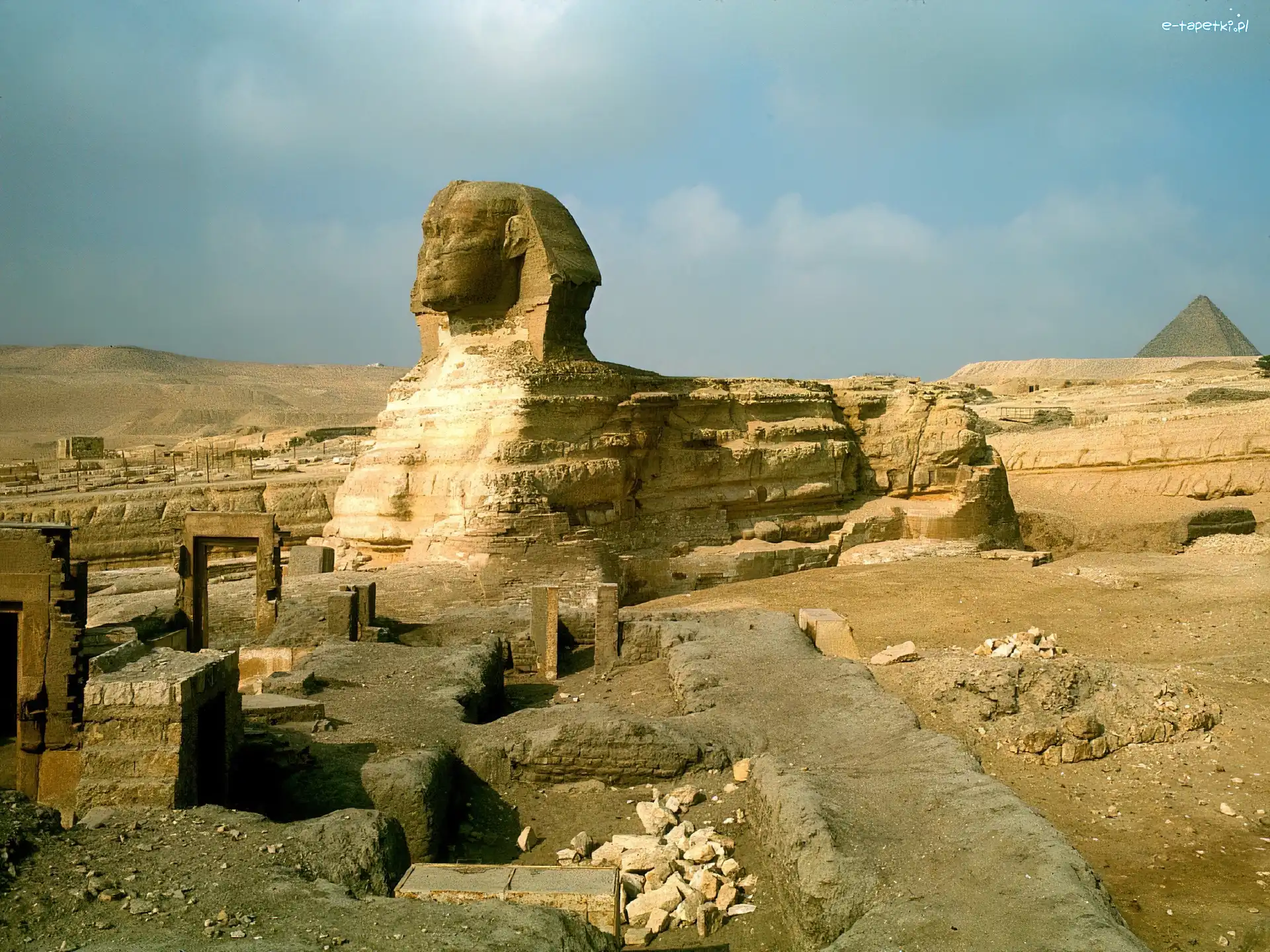 Sphinx, Egipt, Pustynia