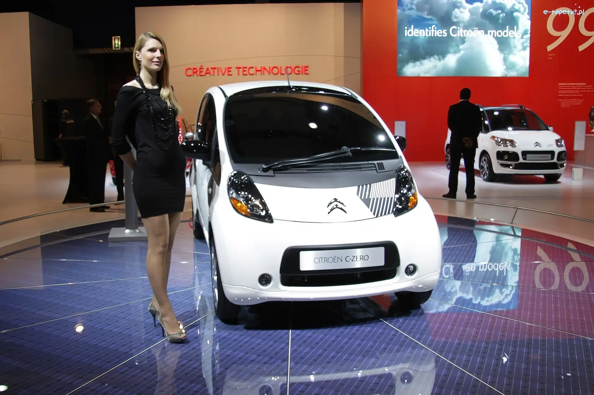 Pokaz, Modelka, Citroen C-Zero