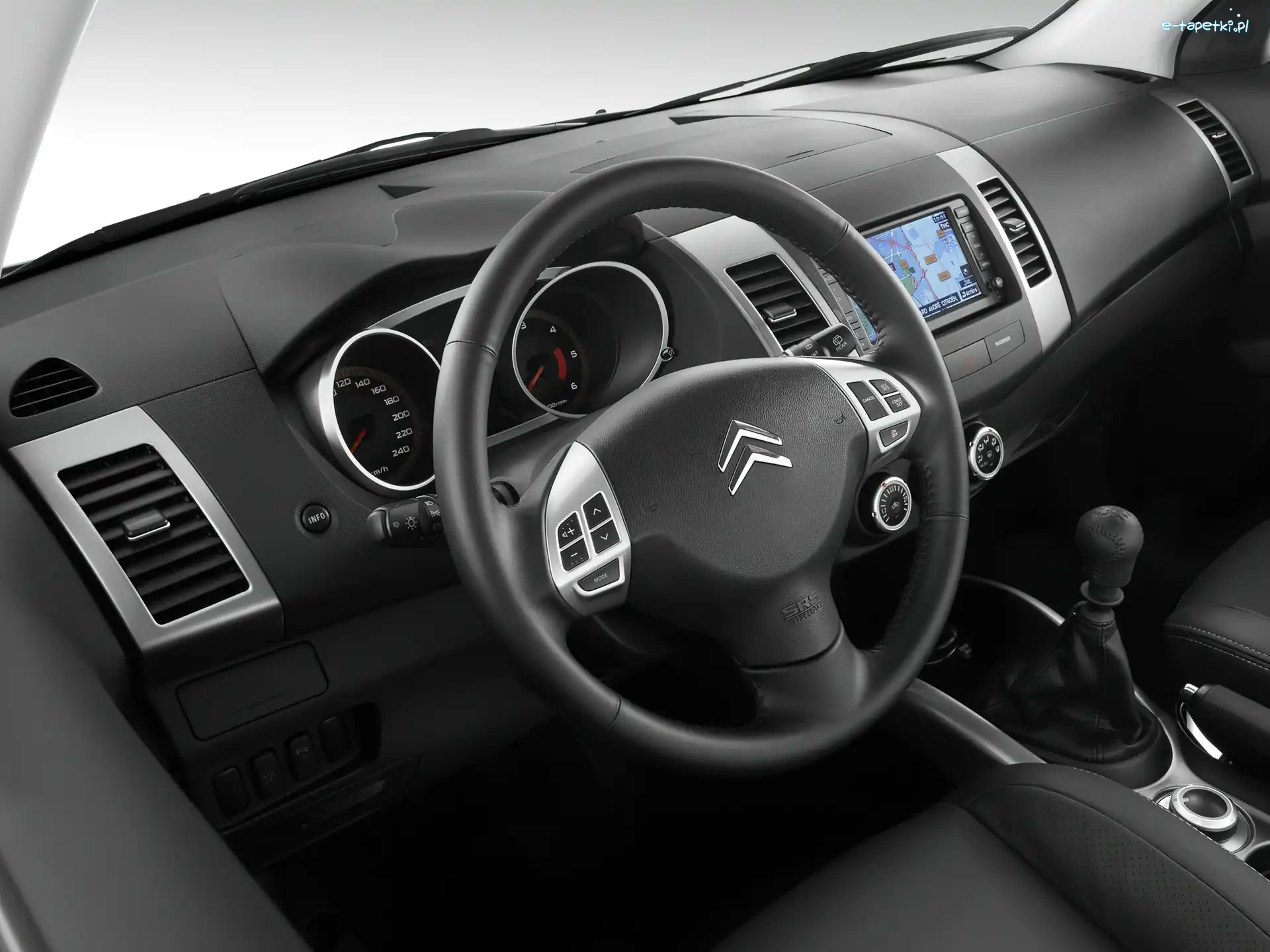 Wielofunkcyjna, Kierownica, Citroen C-Crosser