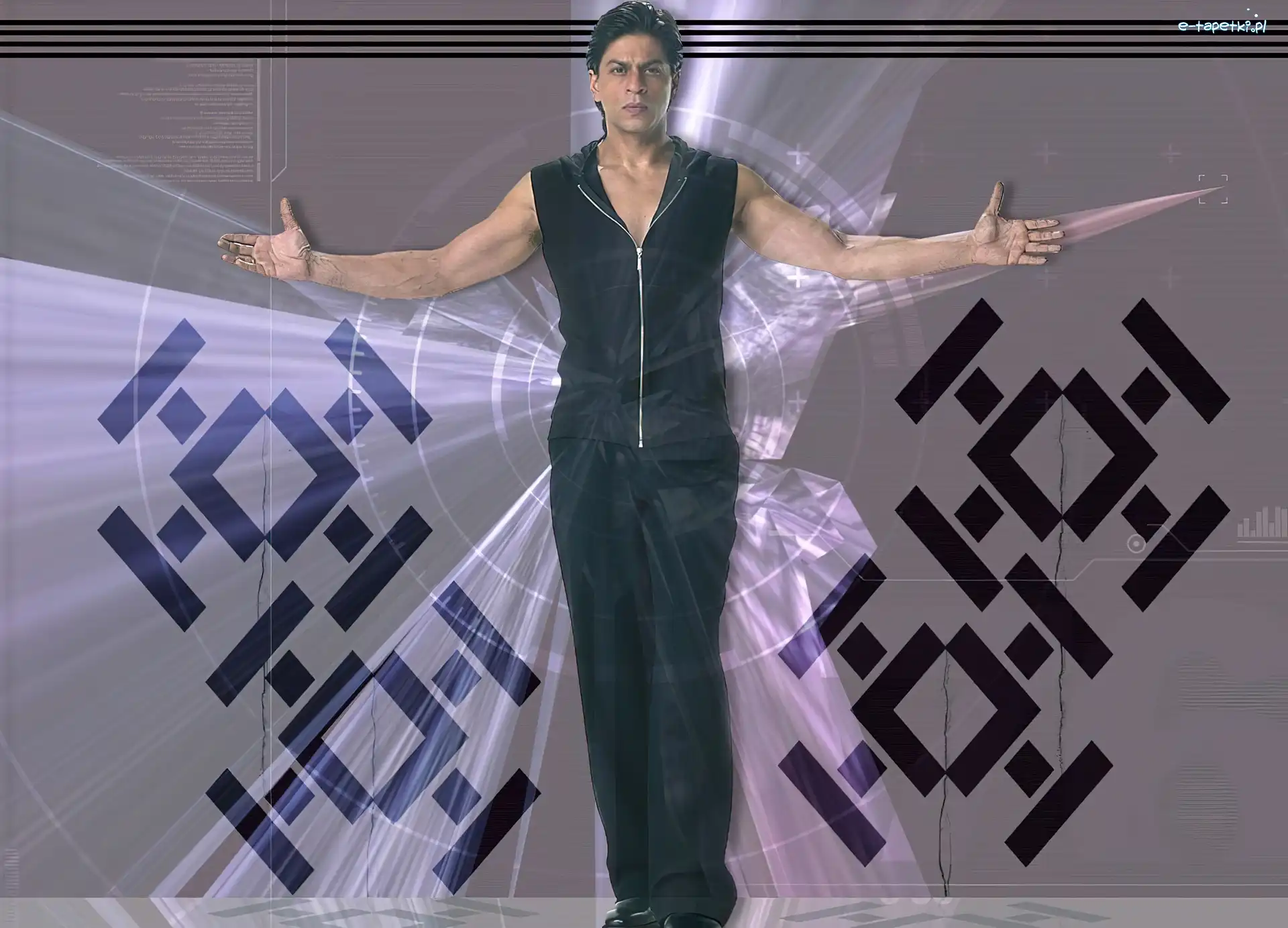 Shahrukh Khan, Spodnie, Czarne, Aktor