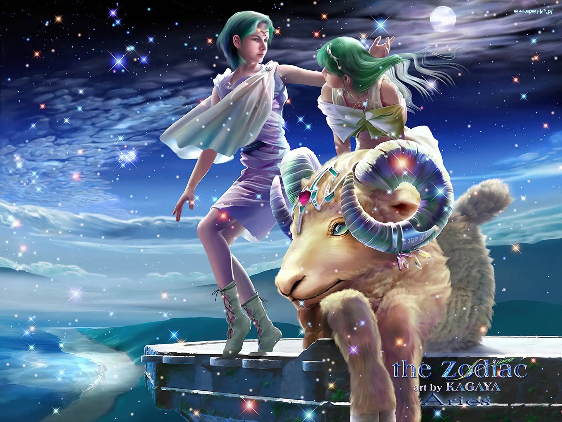Zodiaku, Kagaya, Baran, Znaki