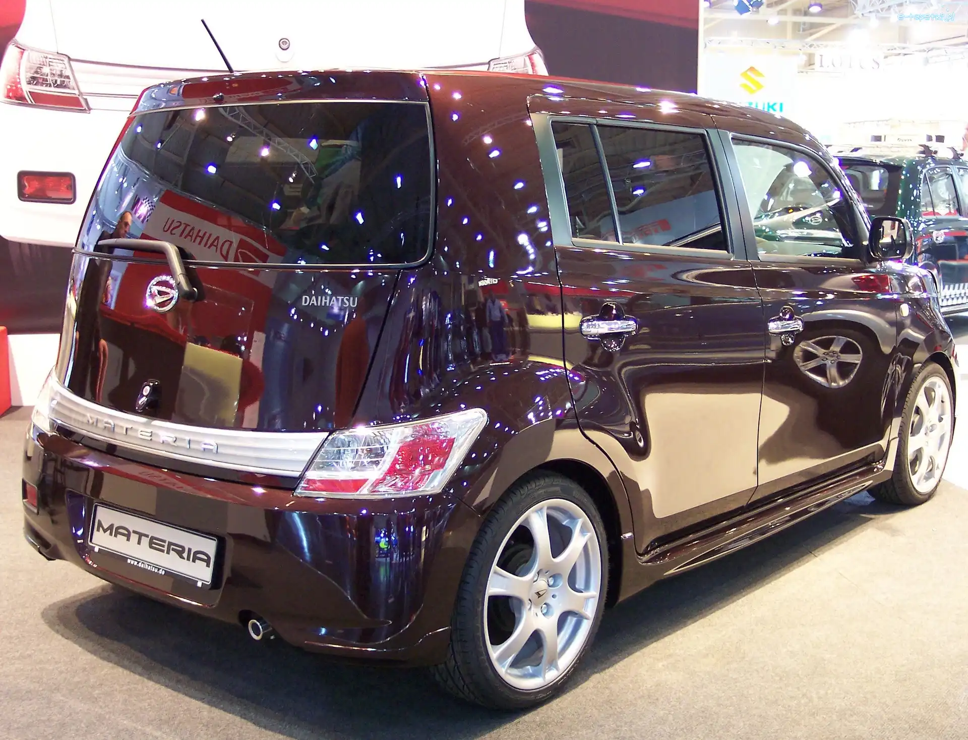Klapa, Van, Bagażnika, Daihatsu Materia