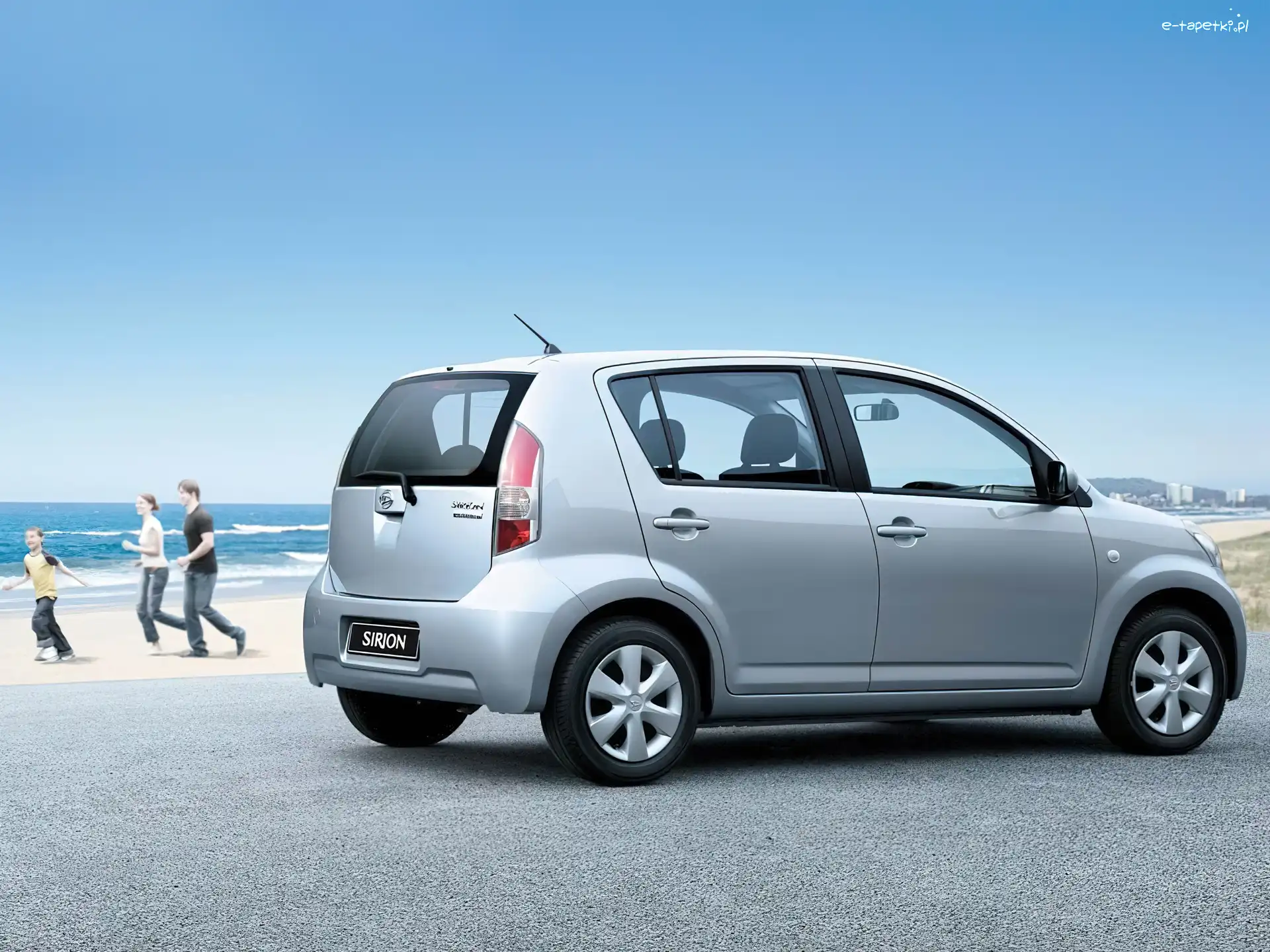 Plaża, Daihatsu Sirion, Reklama
