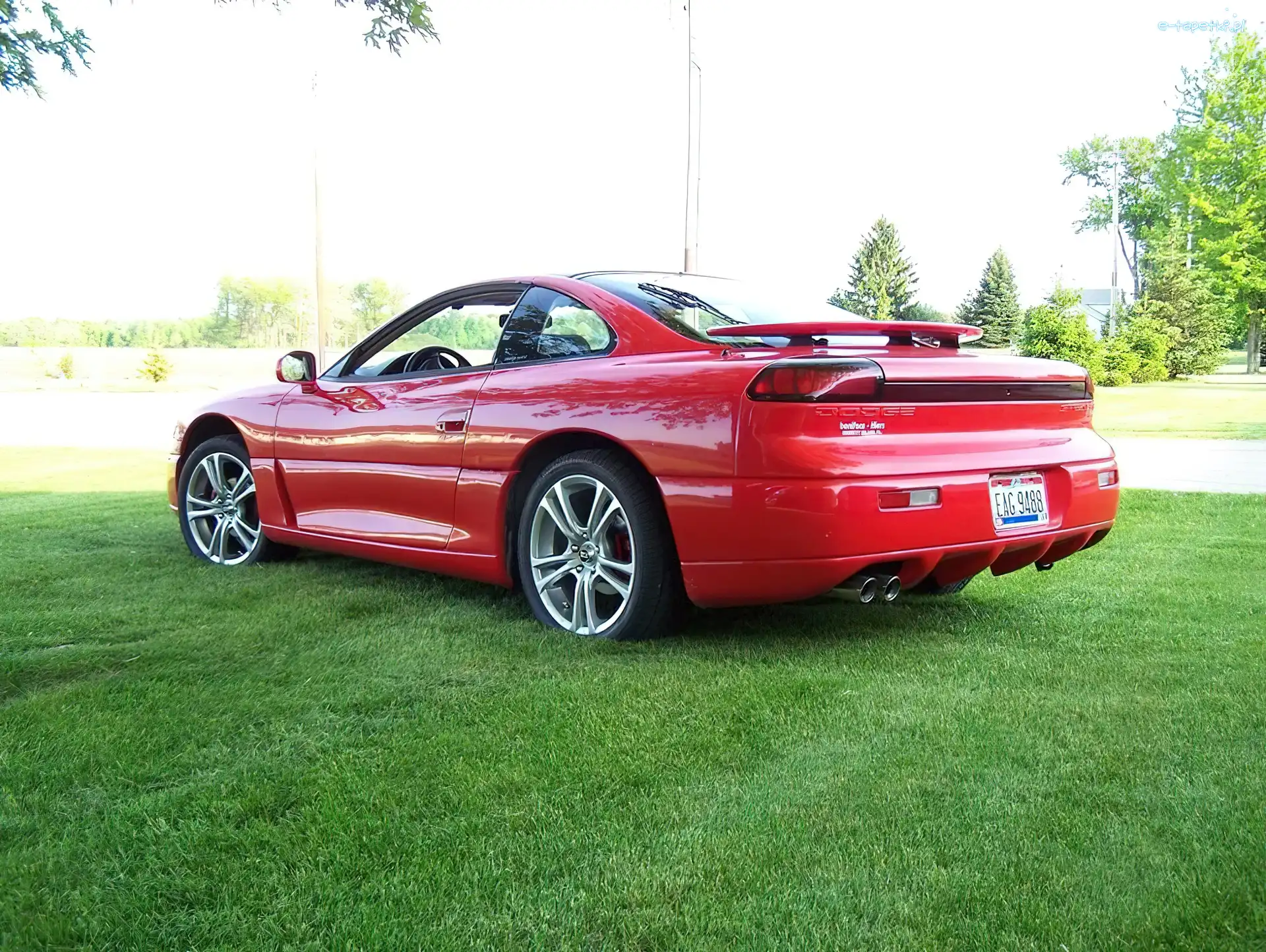 Dyfuzor, Dodge Stealth, Czerwony