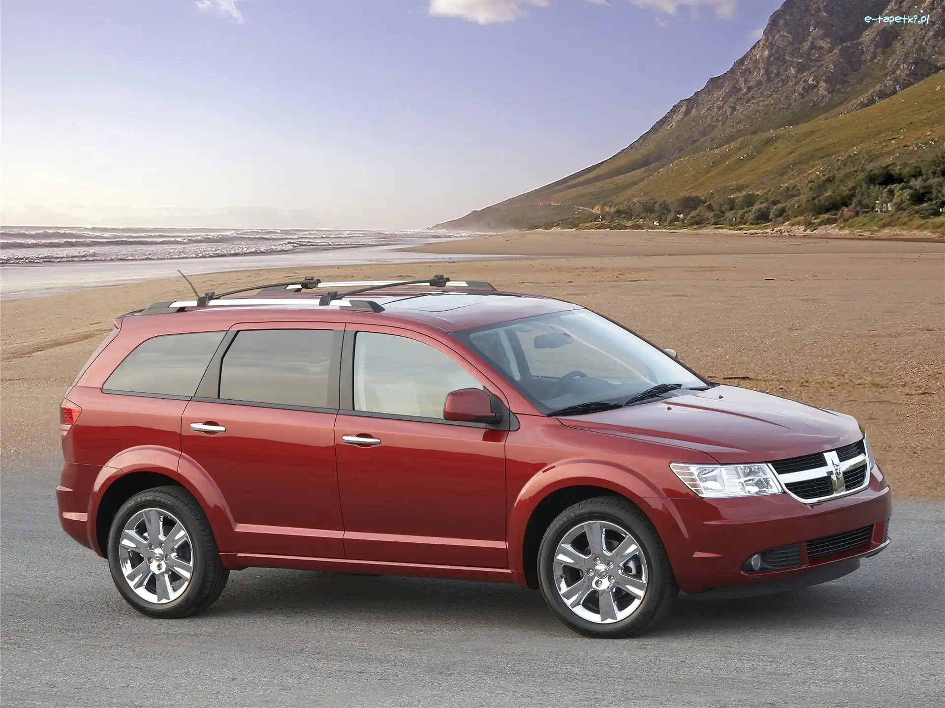 Napęd, Plaża, 4x4, Dodge Journey