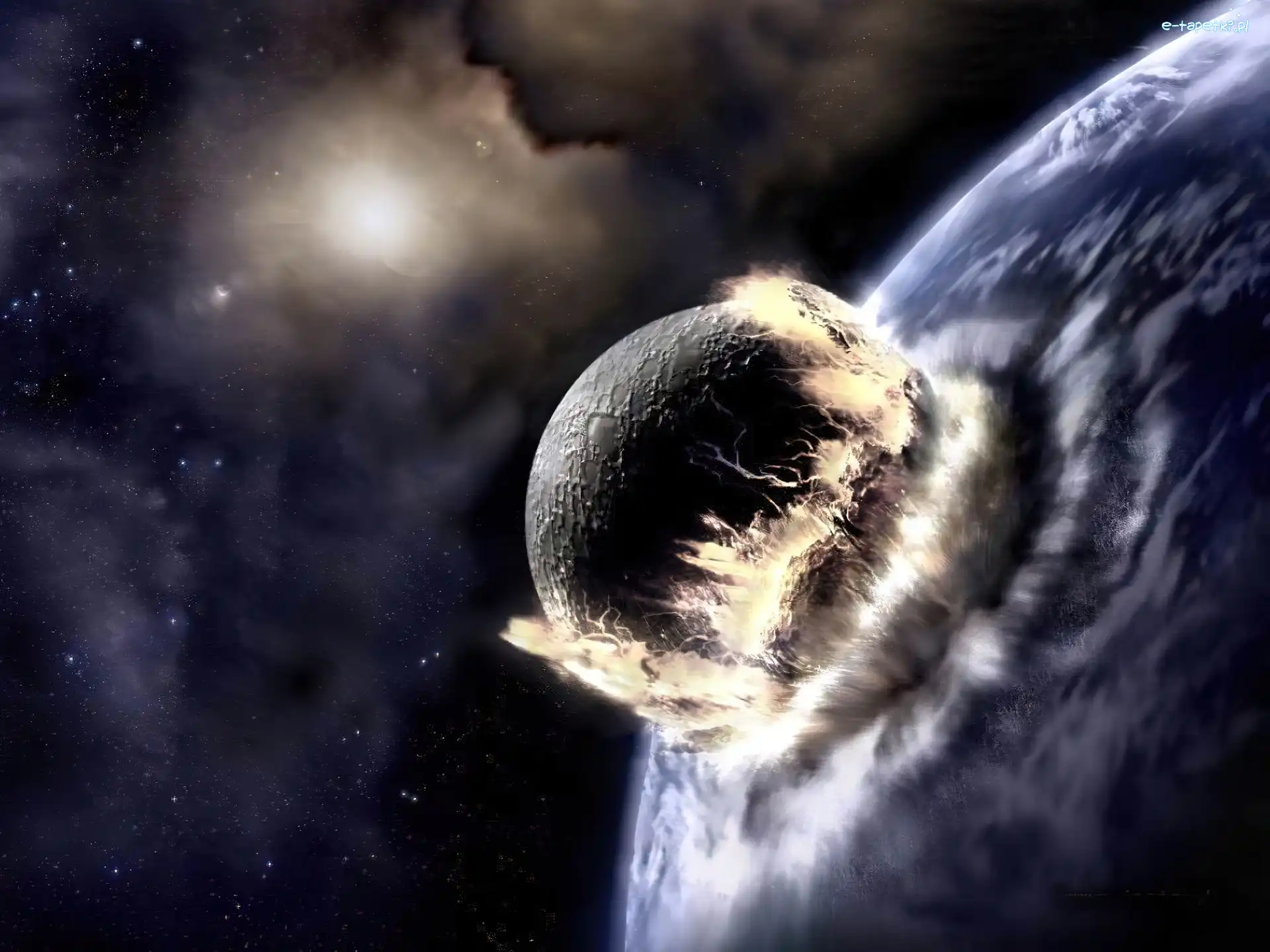 Planet, Zderzenie