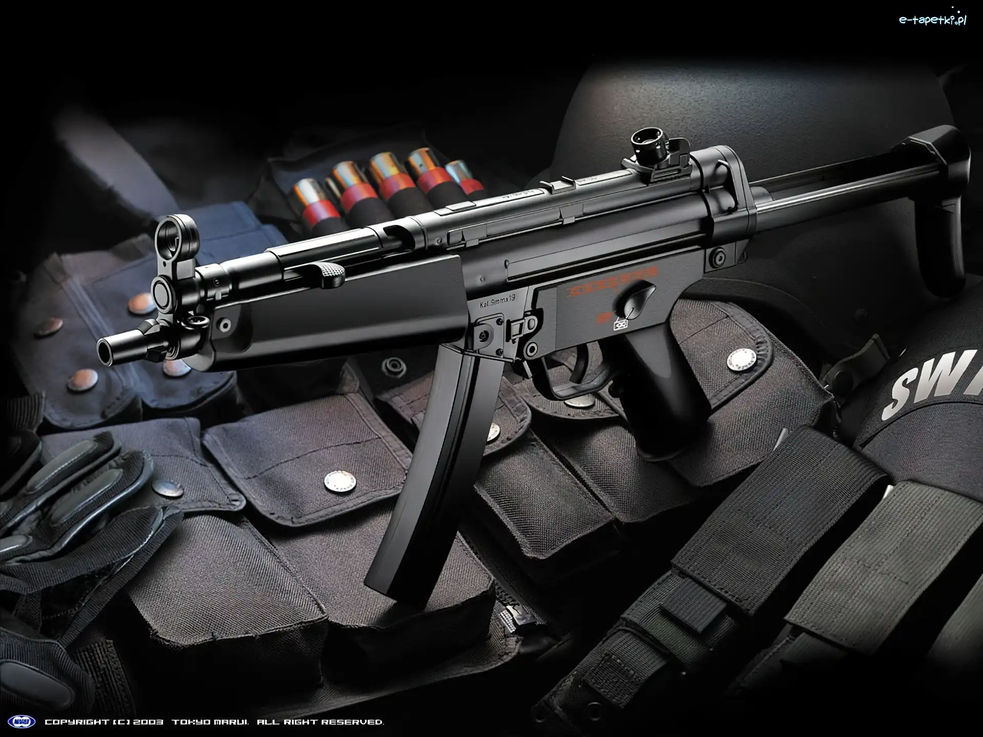 Taktyczna, Kamizelka, MP5