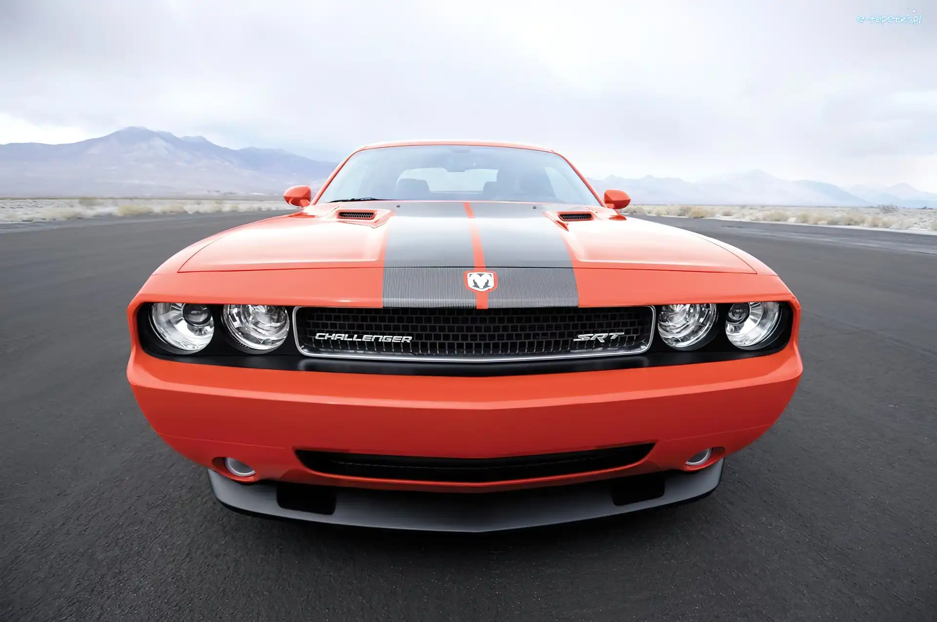 Reflektory, Dodge Challenger, Przód