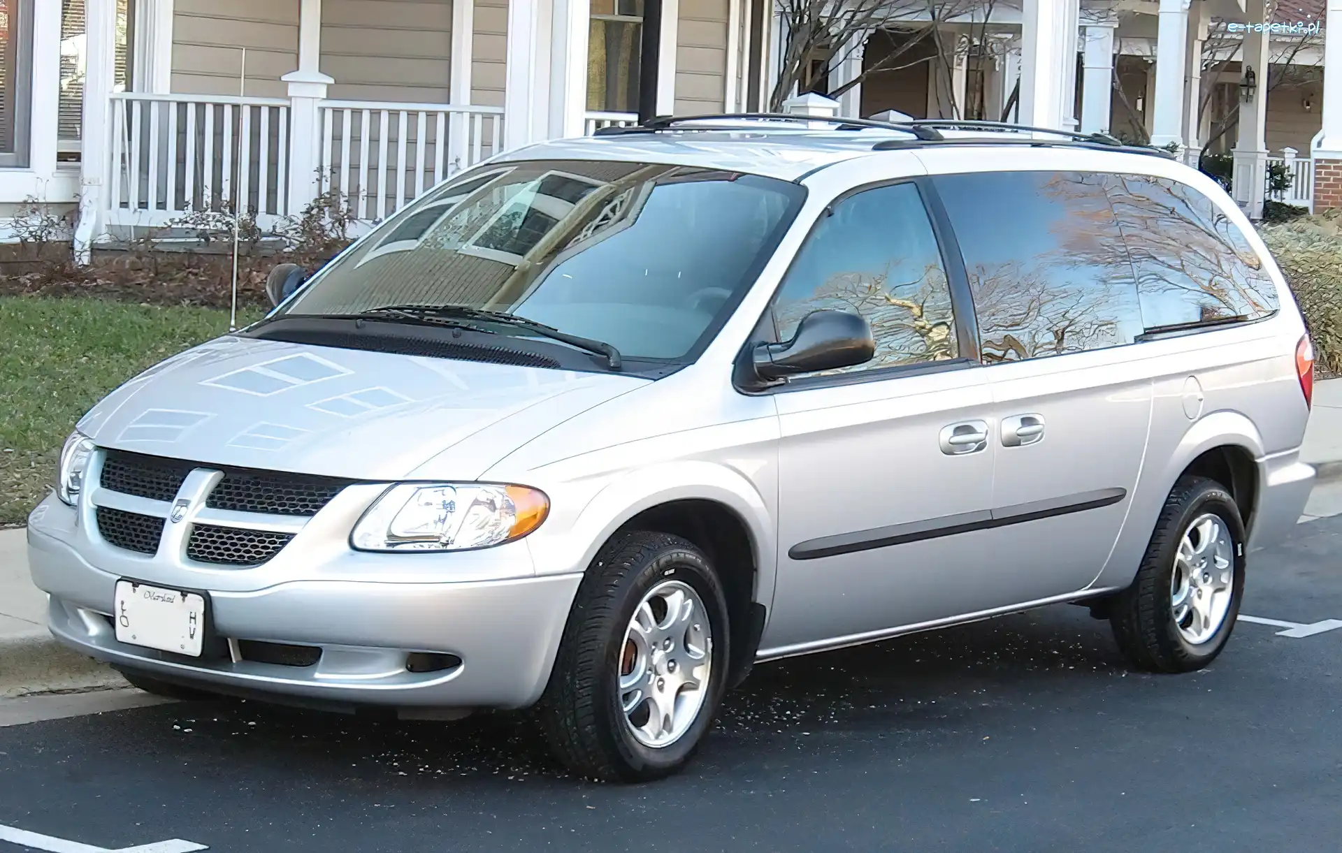 Dachowe, Relingi, Dodge Caravan