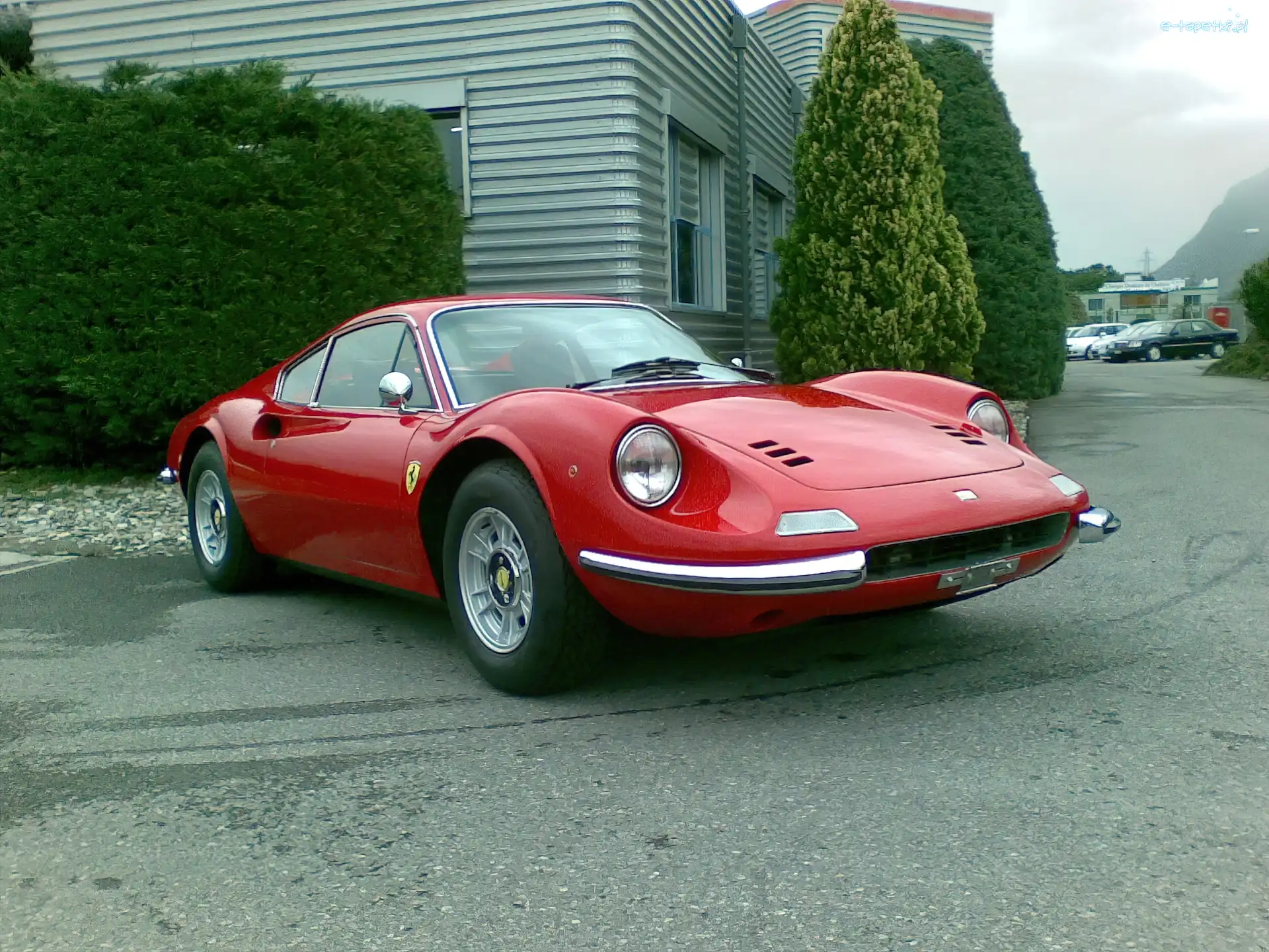 Maska, Lusterka, Chromowane, Ferrari Dino