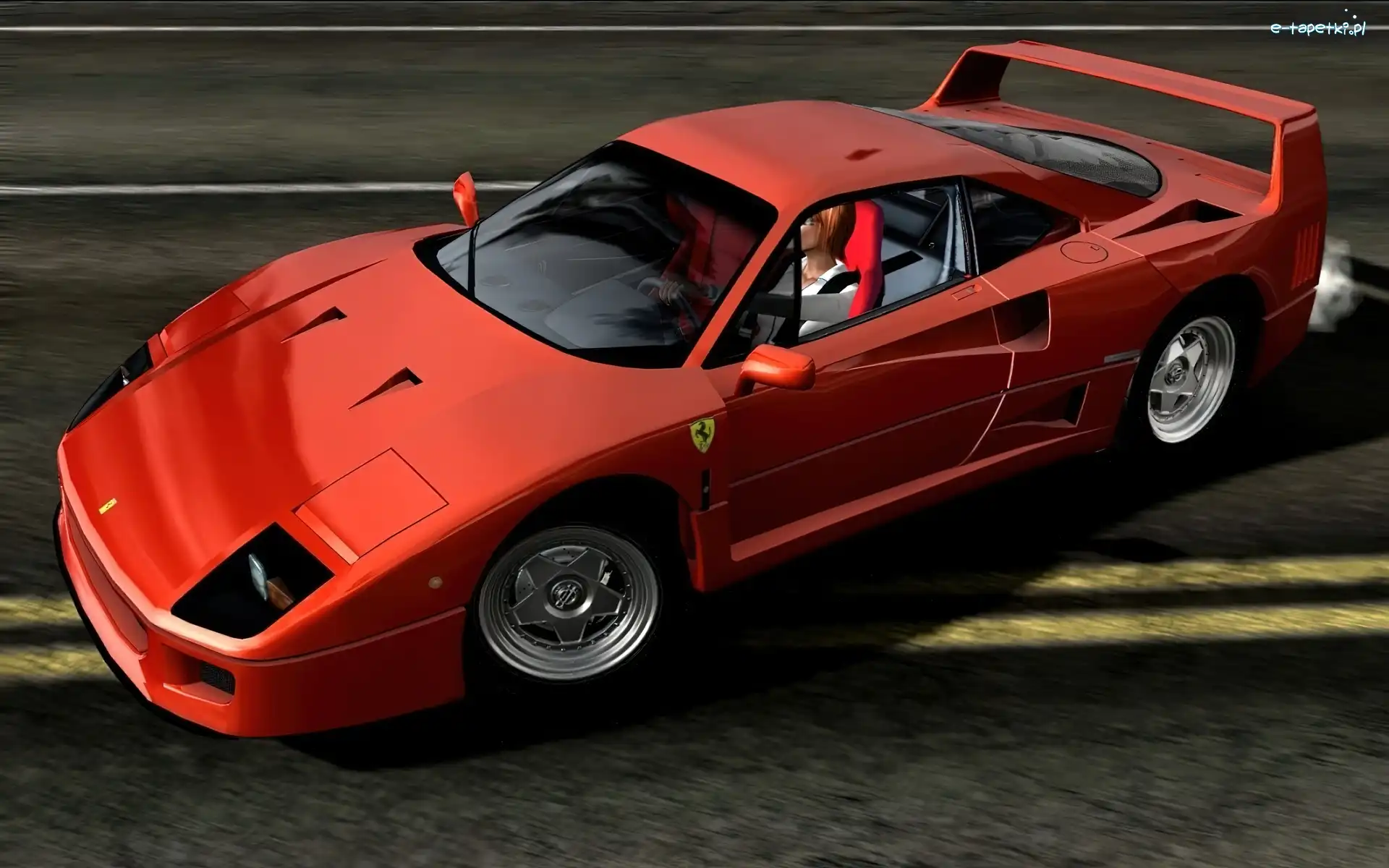Wizualizacja, Ferrari F 40
