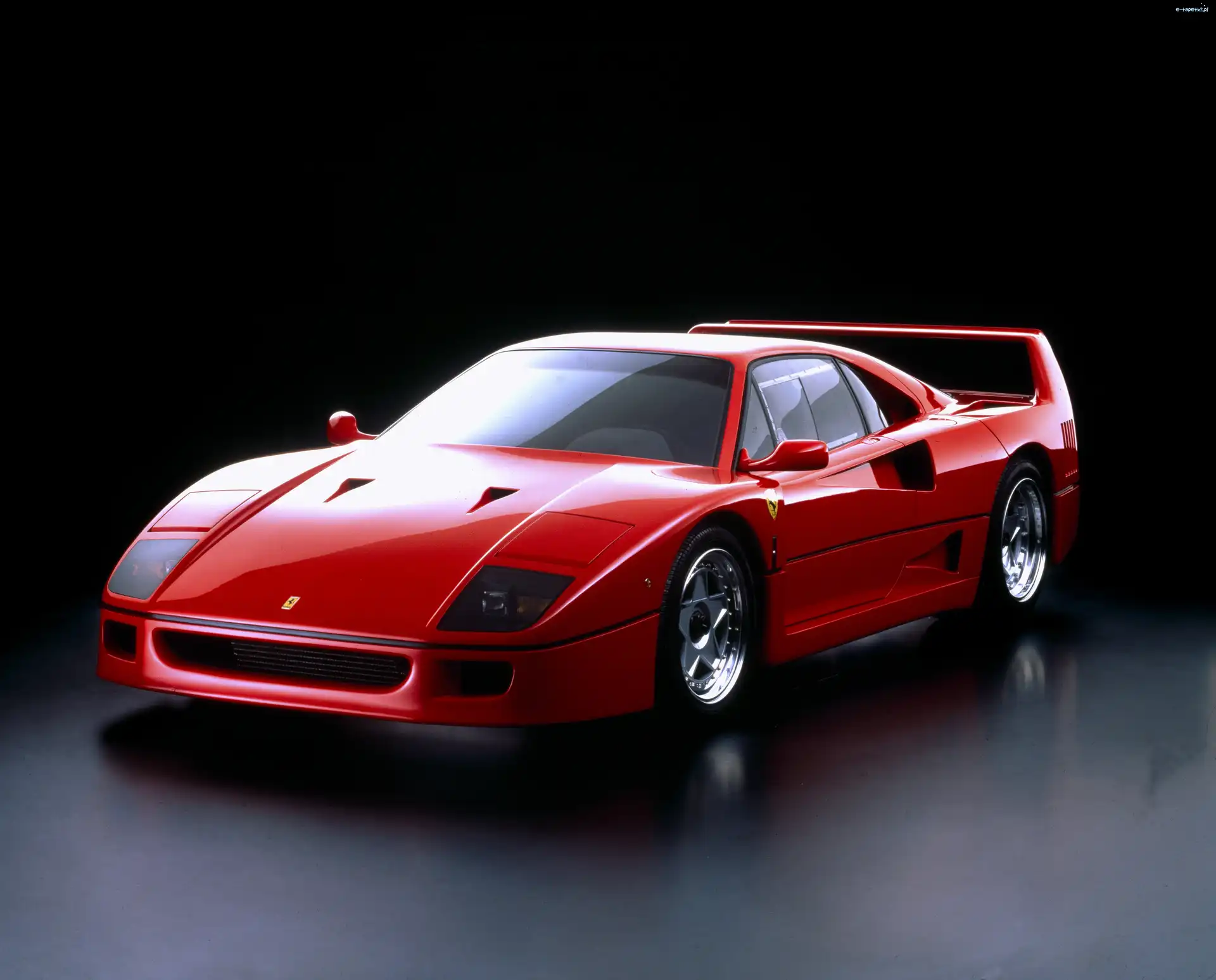 Samochód, Sportowy, Ferrari F 40