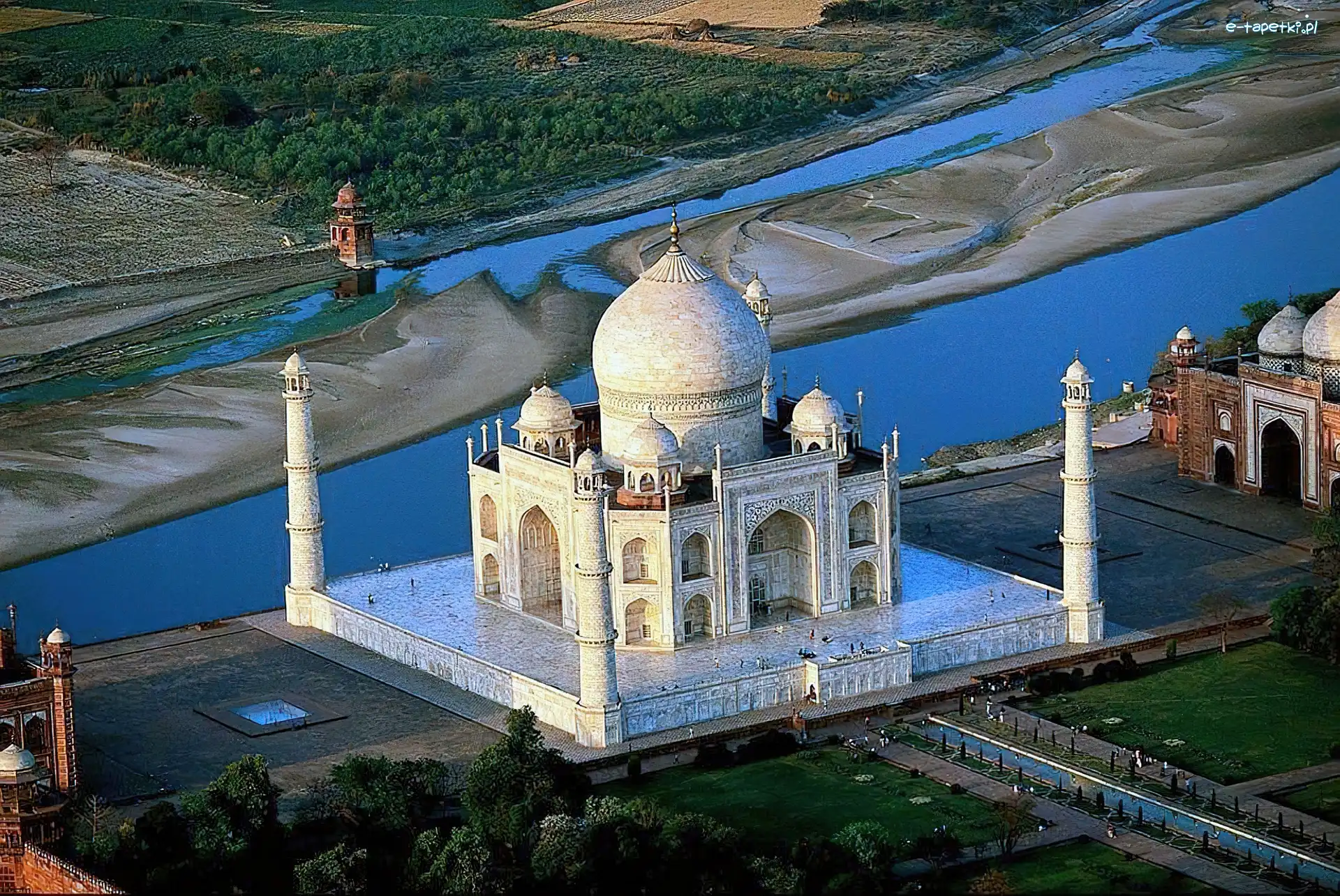 Mahal, Indie, Agra, Taj