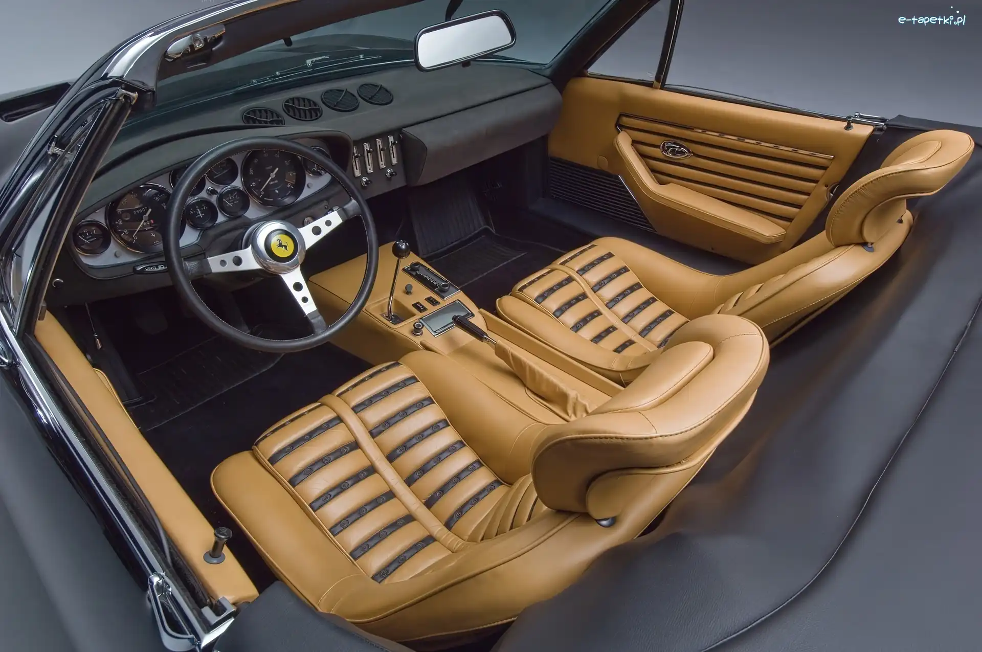 Skóry, Wnętrze, Ferrari Daytona