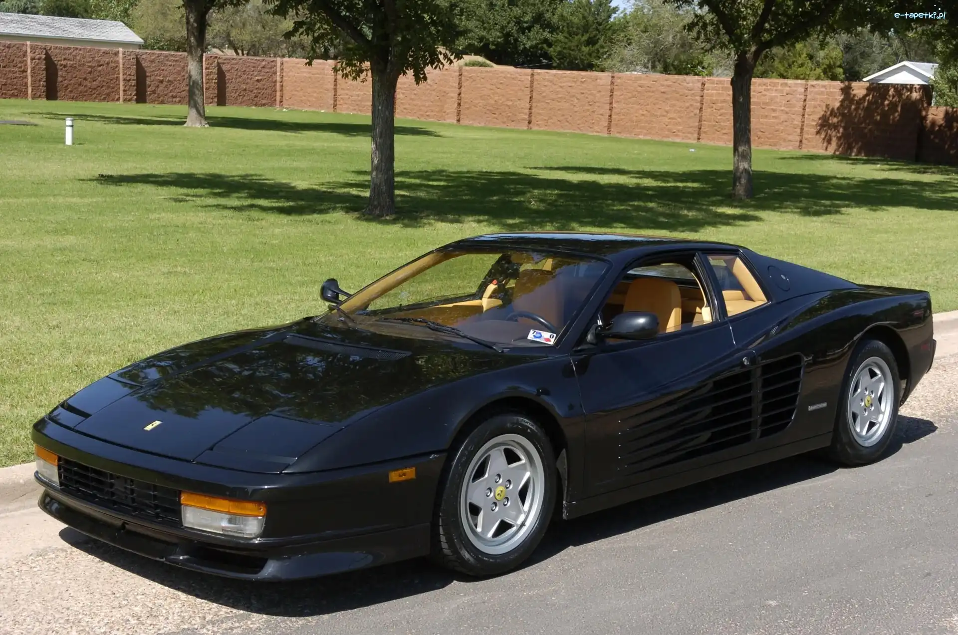 Ferrari Testarossa, Czarne