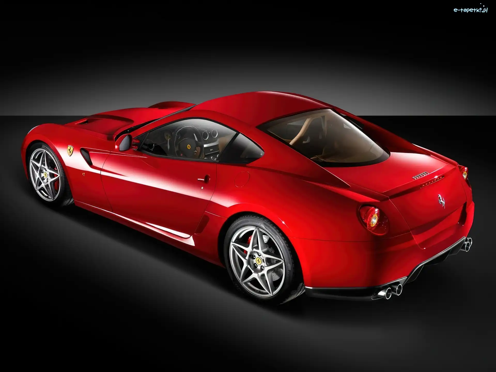 Lampy, Bagażnik, Tył, Ferrari 599