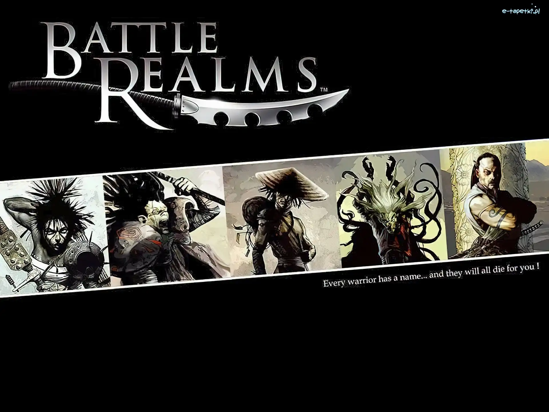 Tło, Czarne, Battle Realms