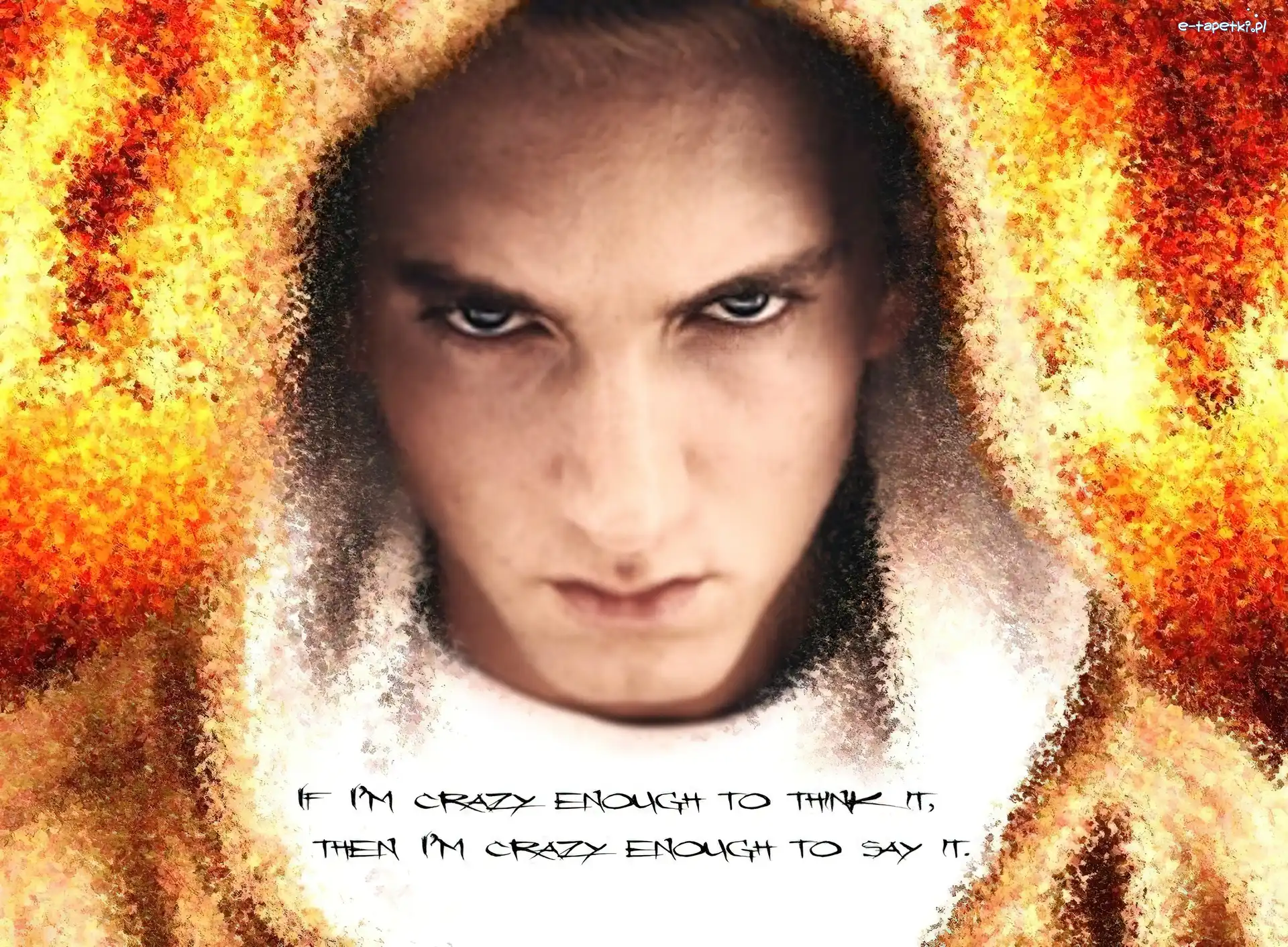 Spojrzenie, Groźne, Eminem