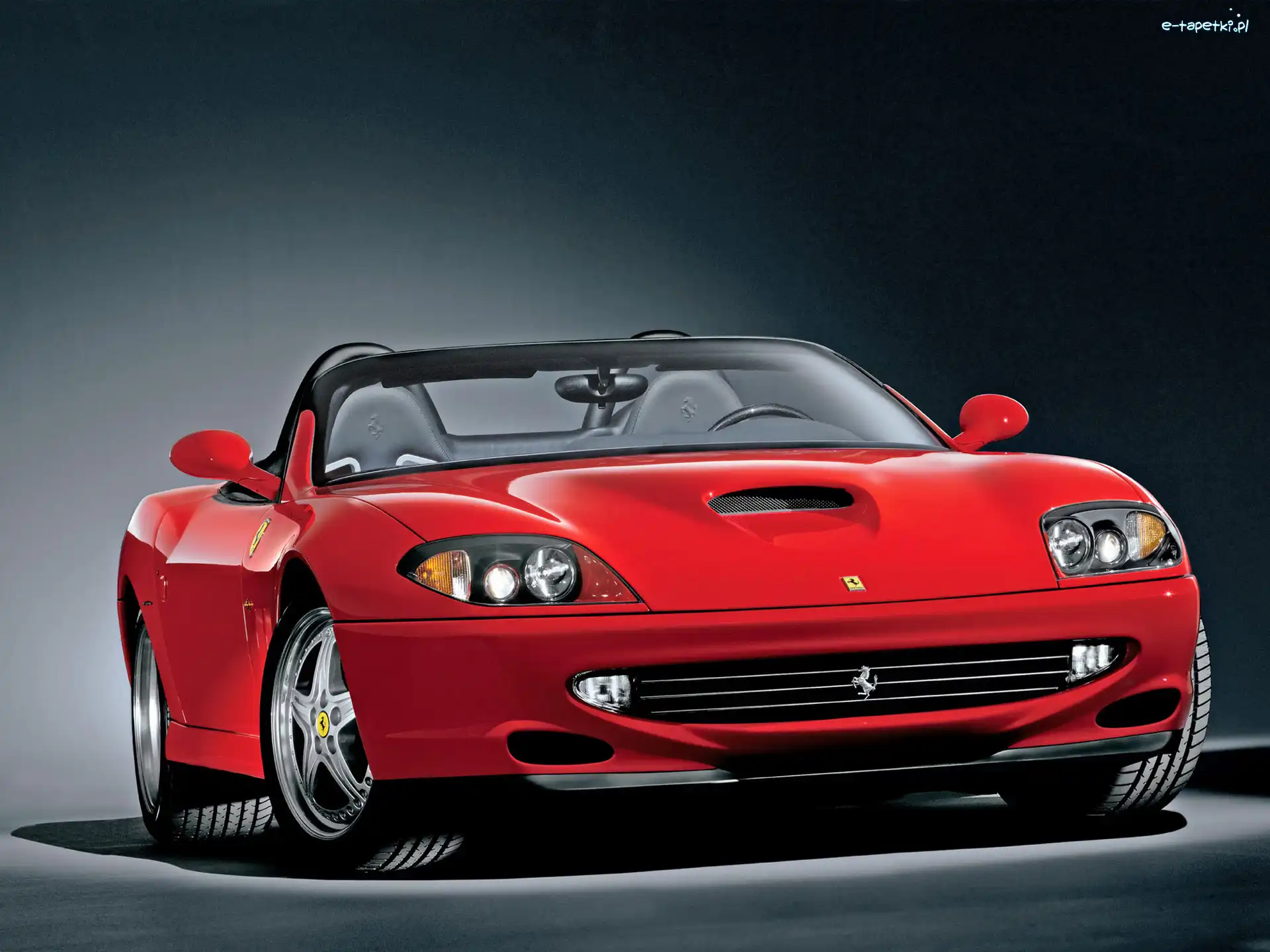 Opony, Alufelgi, Ferrari 550