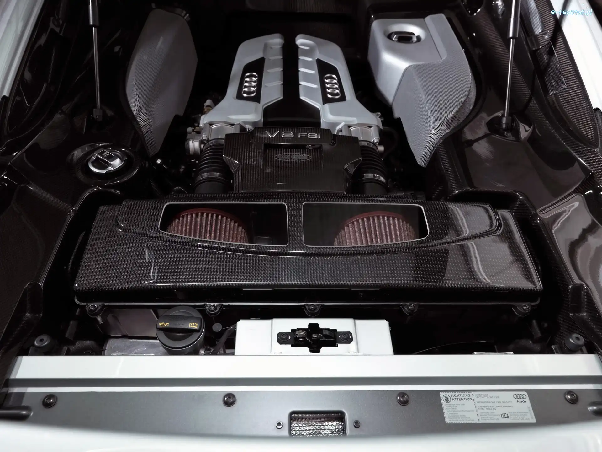 Silnik, FSI, V8, Audi R8