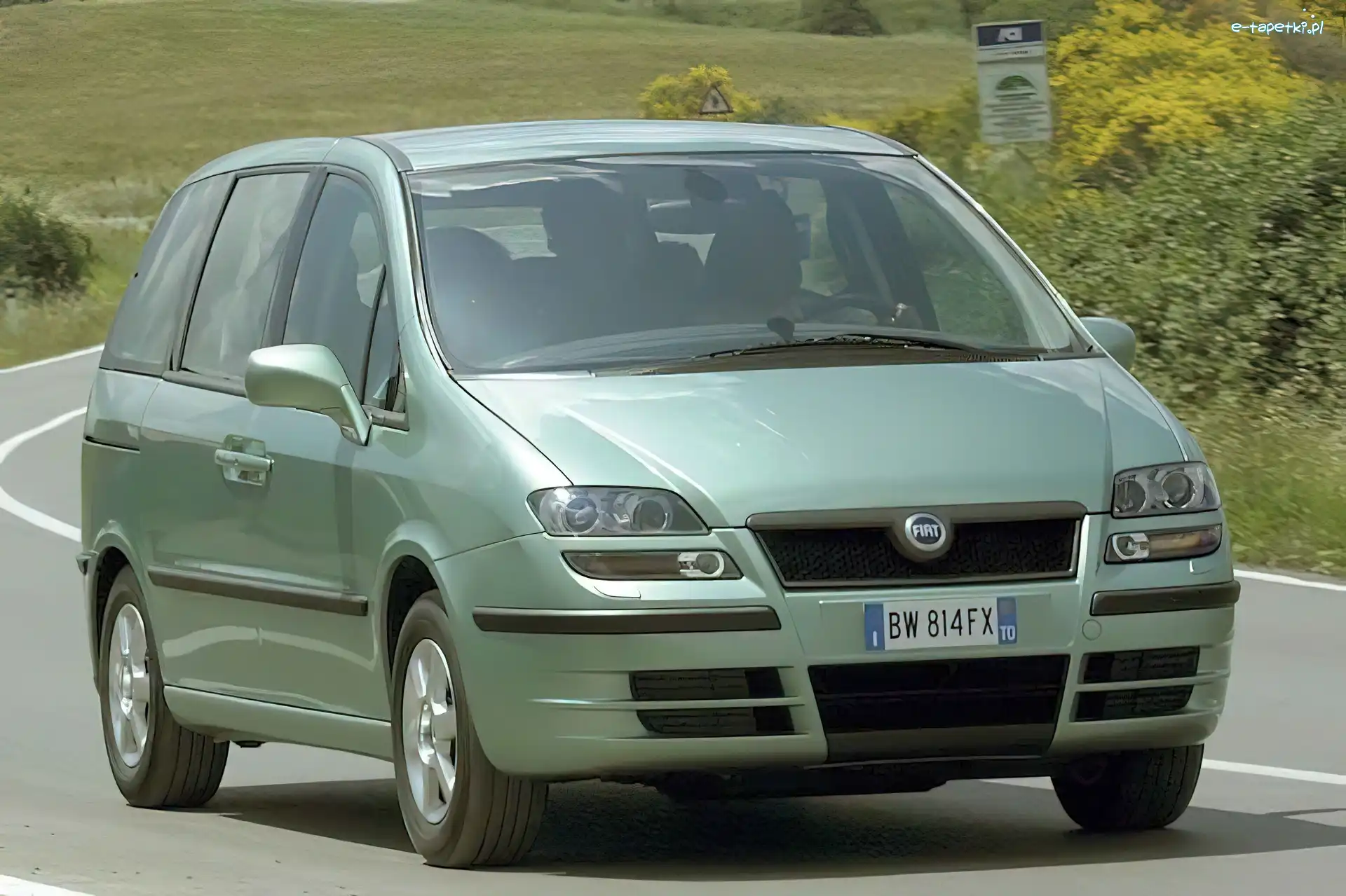 Droga, Reflektory, Fiat Ulysse