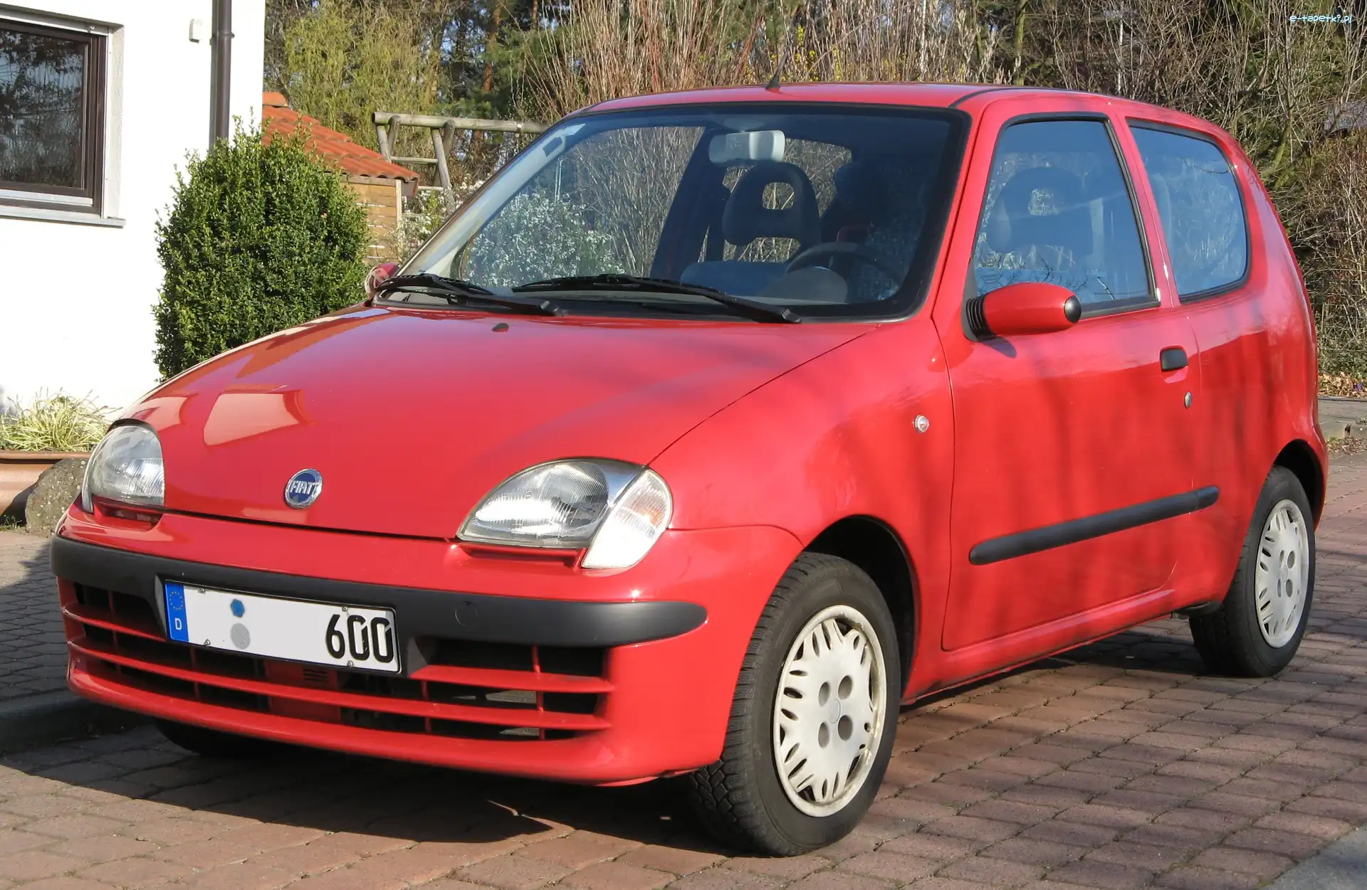 Maska, Reflektory, Fiat Seicento