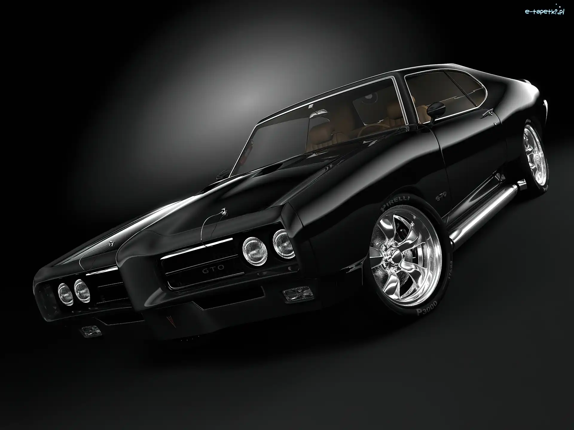 Pontiac GTO, Czarny, Klasyk