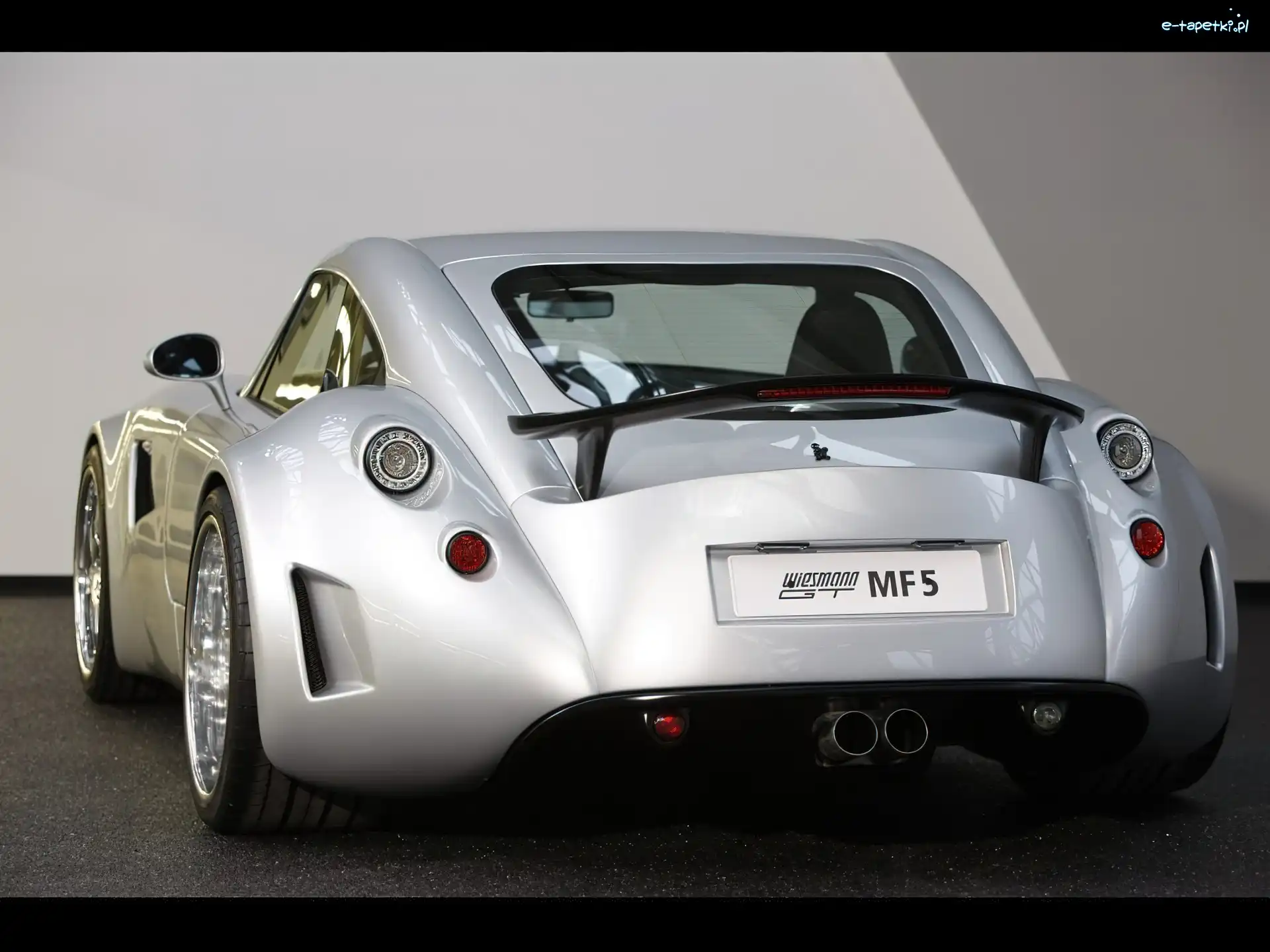 Spojler, Wiesmann GT MF5, Tył