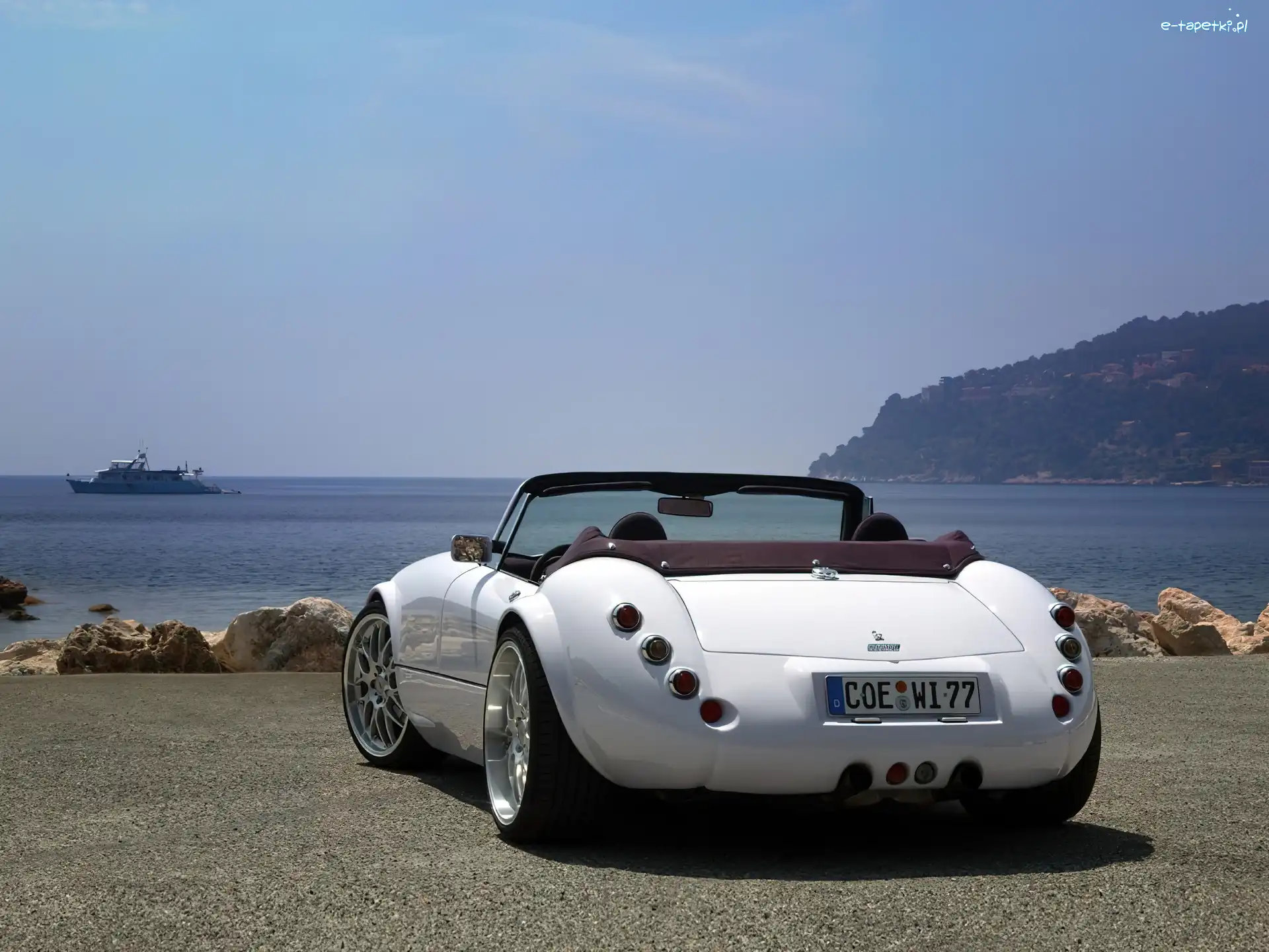 Wiesmann MF3, Zatoka, Tył, Biały