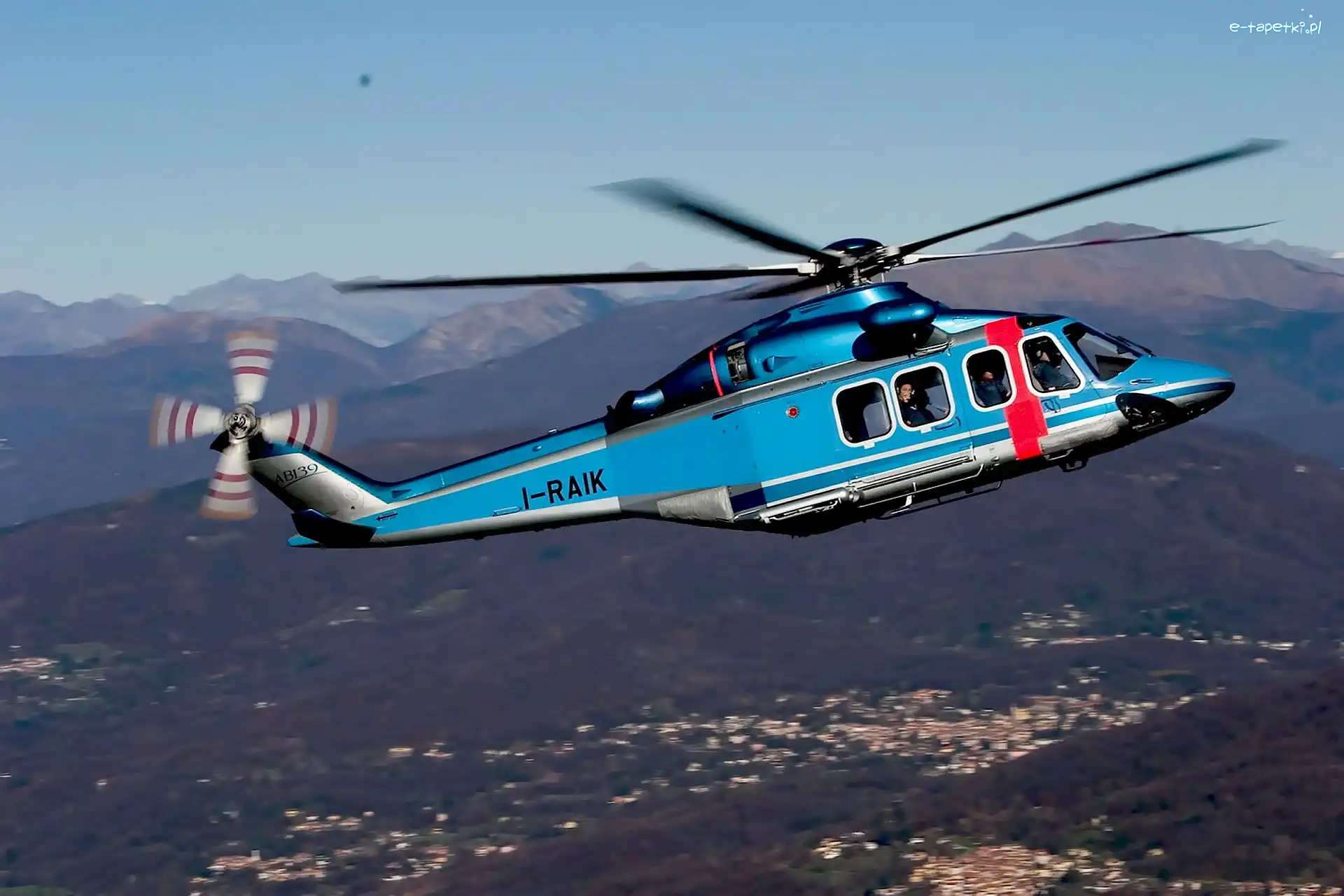 Augusta, AW-139, Westland, Śmigło, Widok