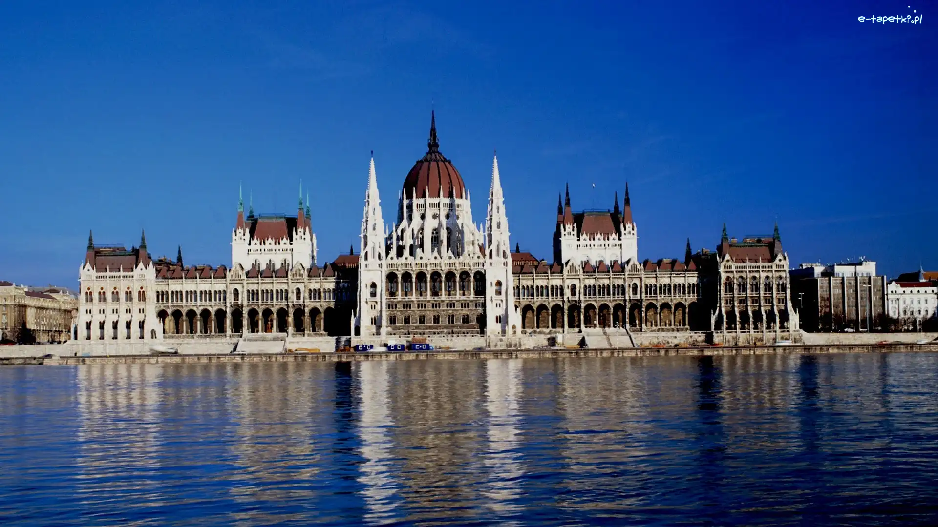 Budapeszt, Węgry, Parlament, Dunaj