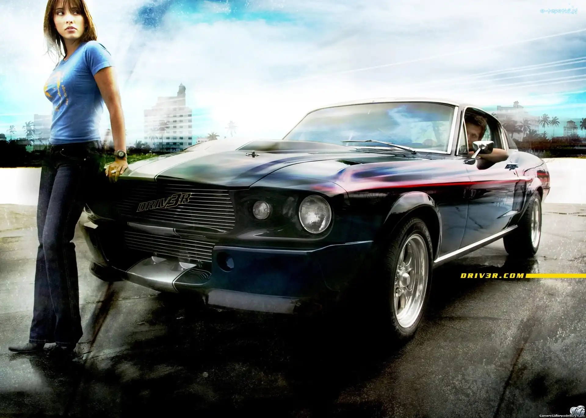 3, Mustang, Kobieta, Driver