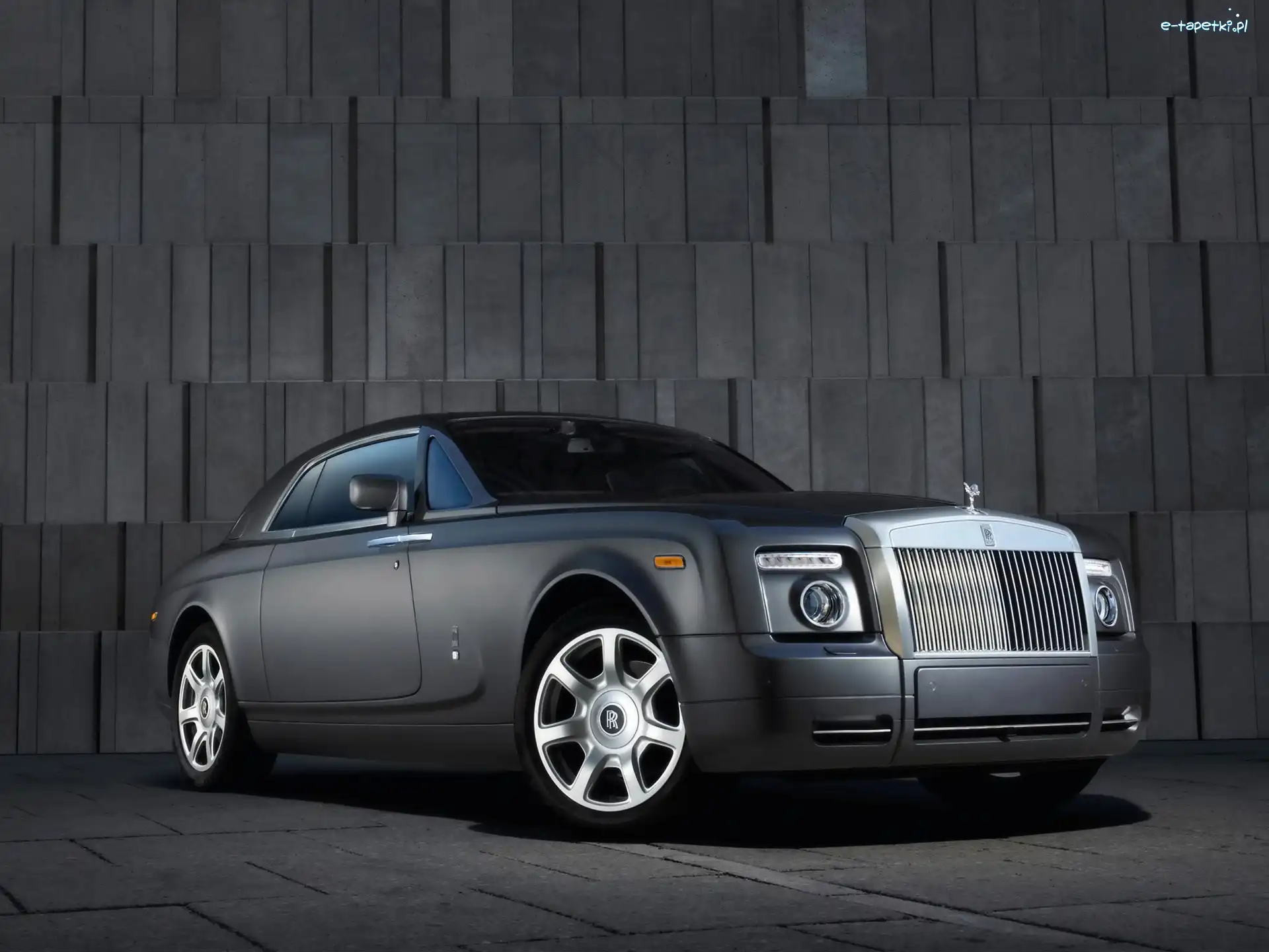 Rolls, Phantom, Royce, Alufelgi, Atrapa