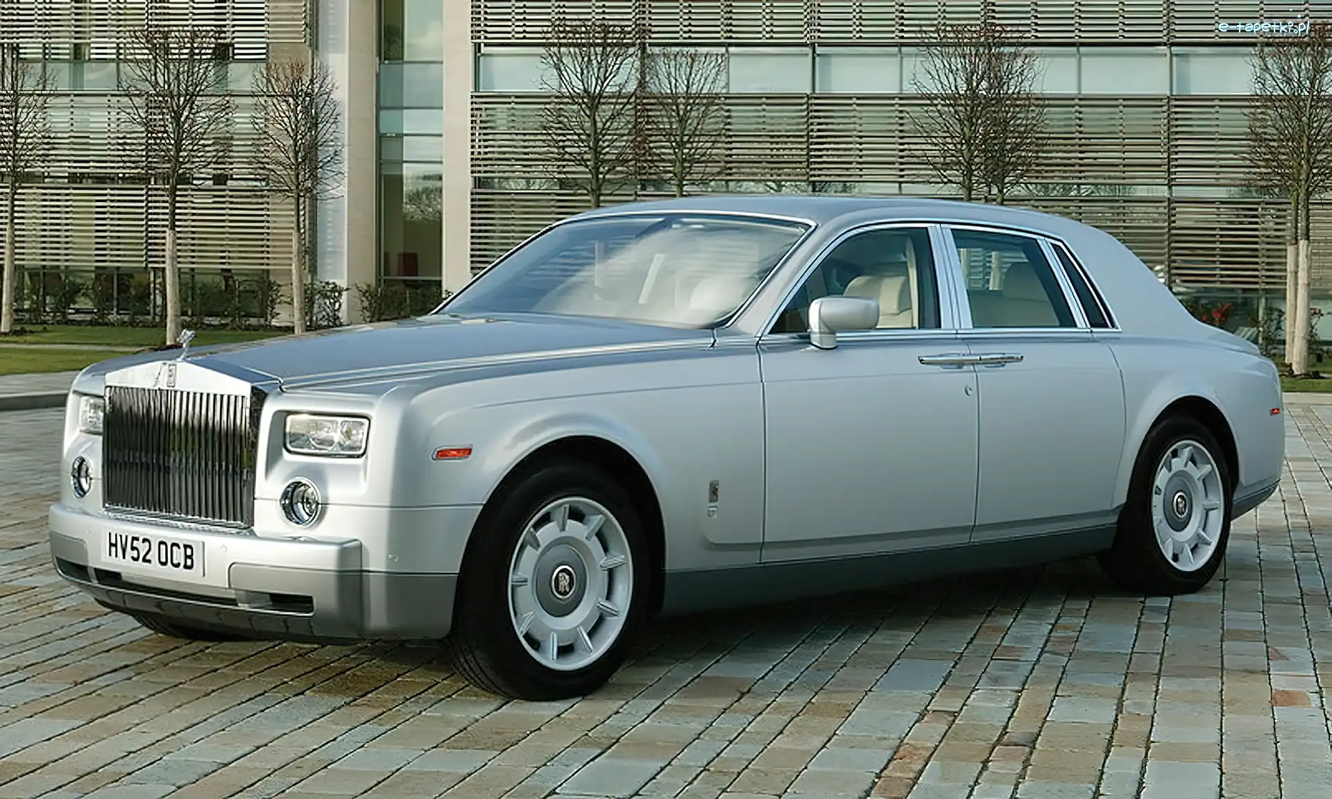 Drzwi, Rolls-Royce Phantom, Srebrny