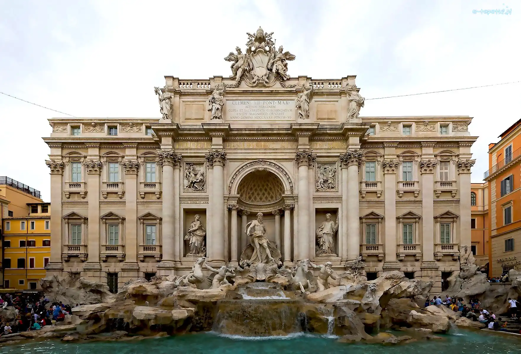 Di-Trevi, Fontanna, Rzym