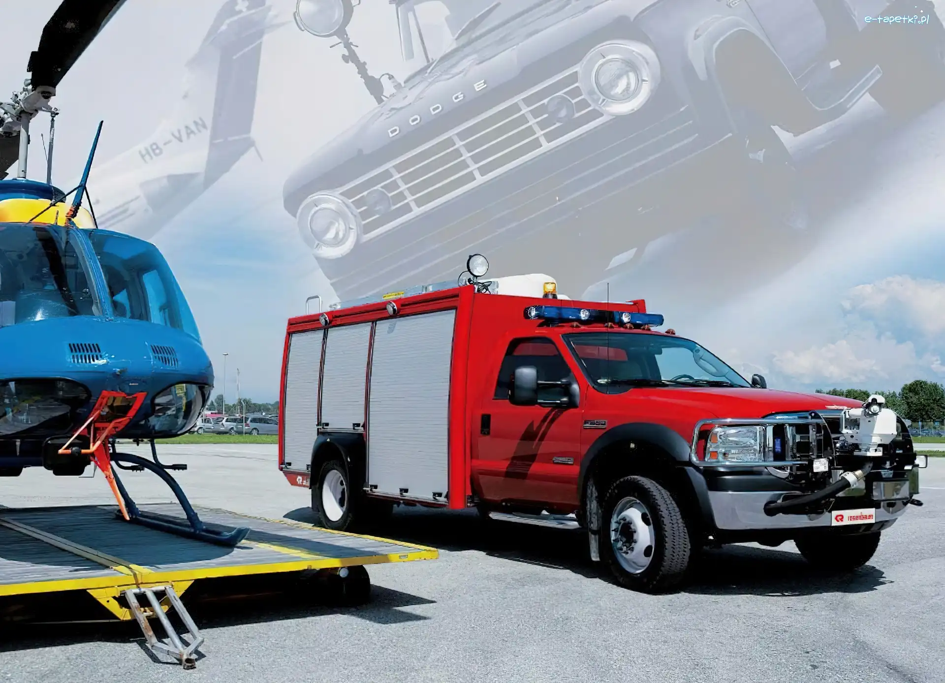 Helikopter, Dodge, Straż