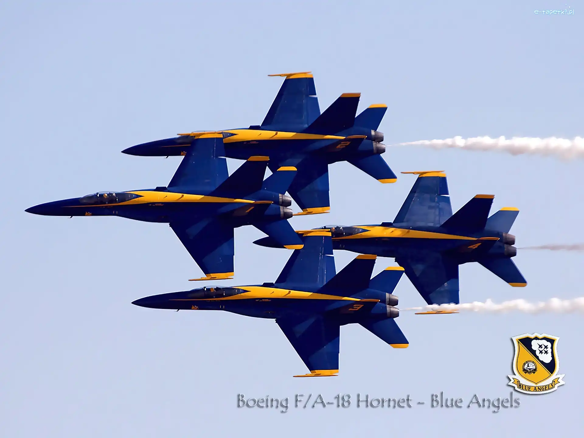 Romb, Formacja, F/A-18 Hornet