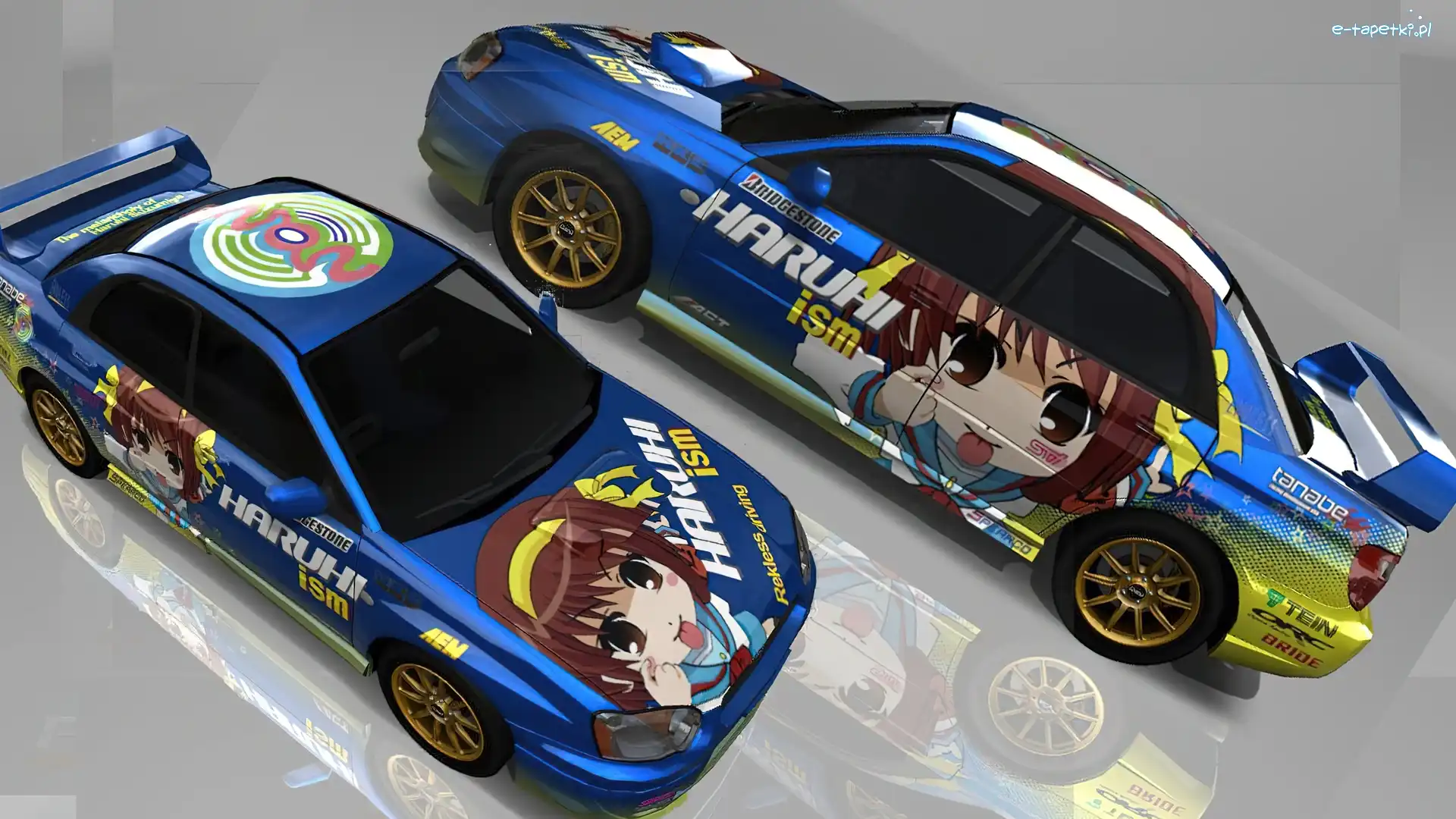 Anime, Itasha, Subaru Impreza
