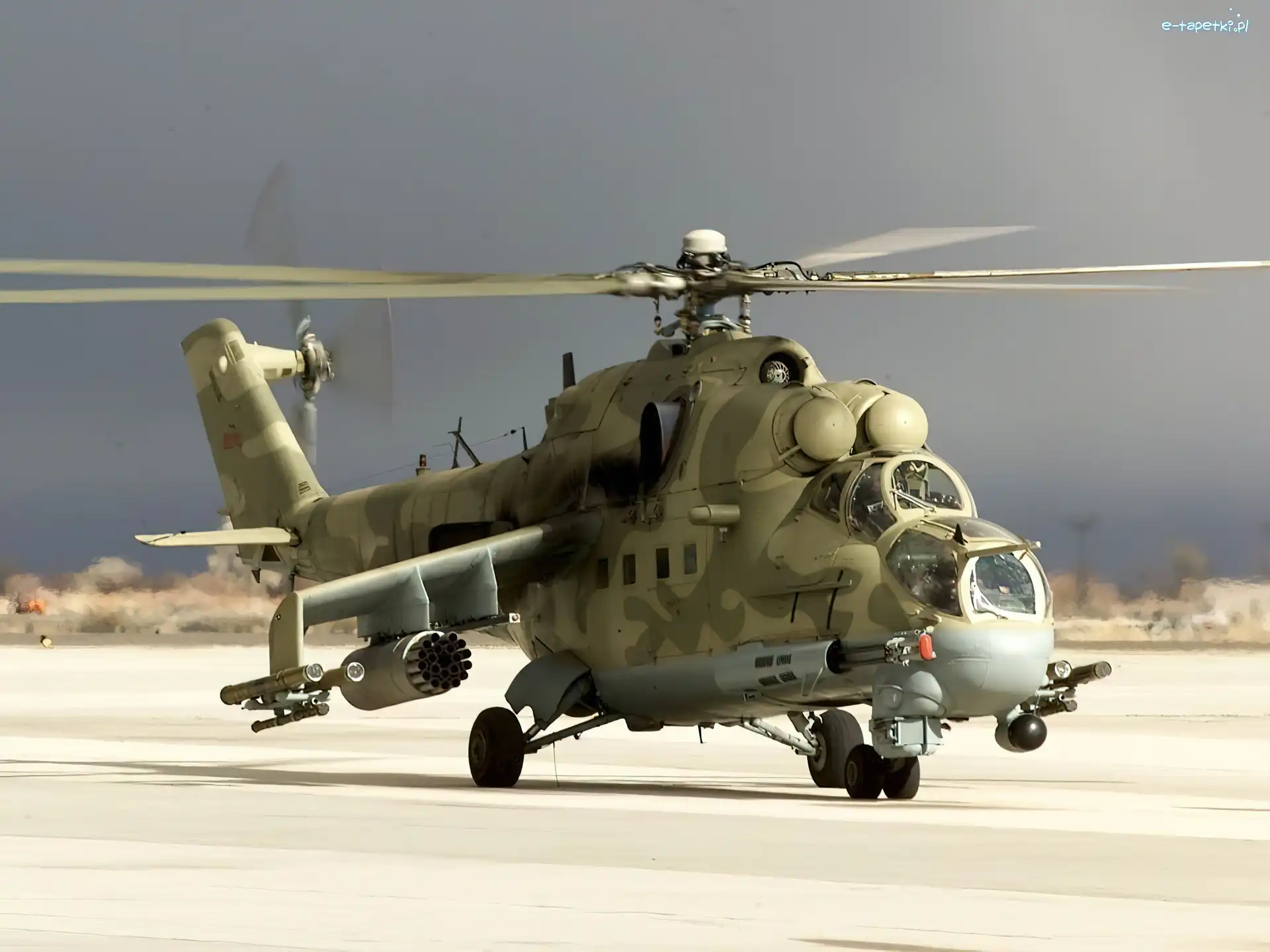 Bojowy, Helikopter, Mi-24