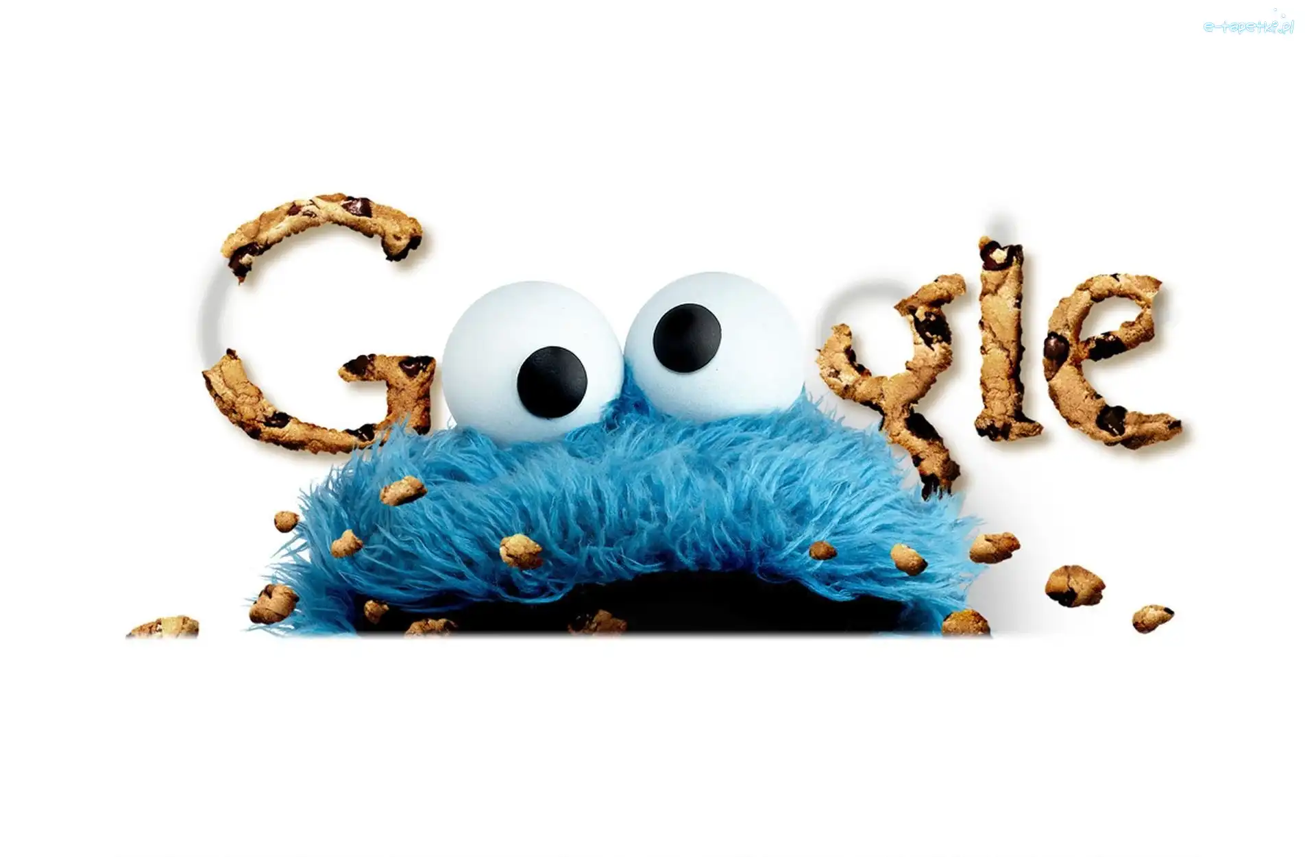 Ciasteczkowy Potwór, Google