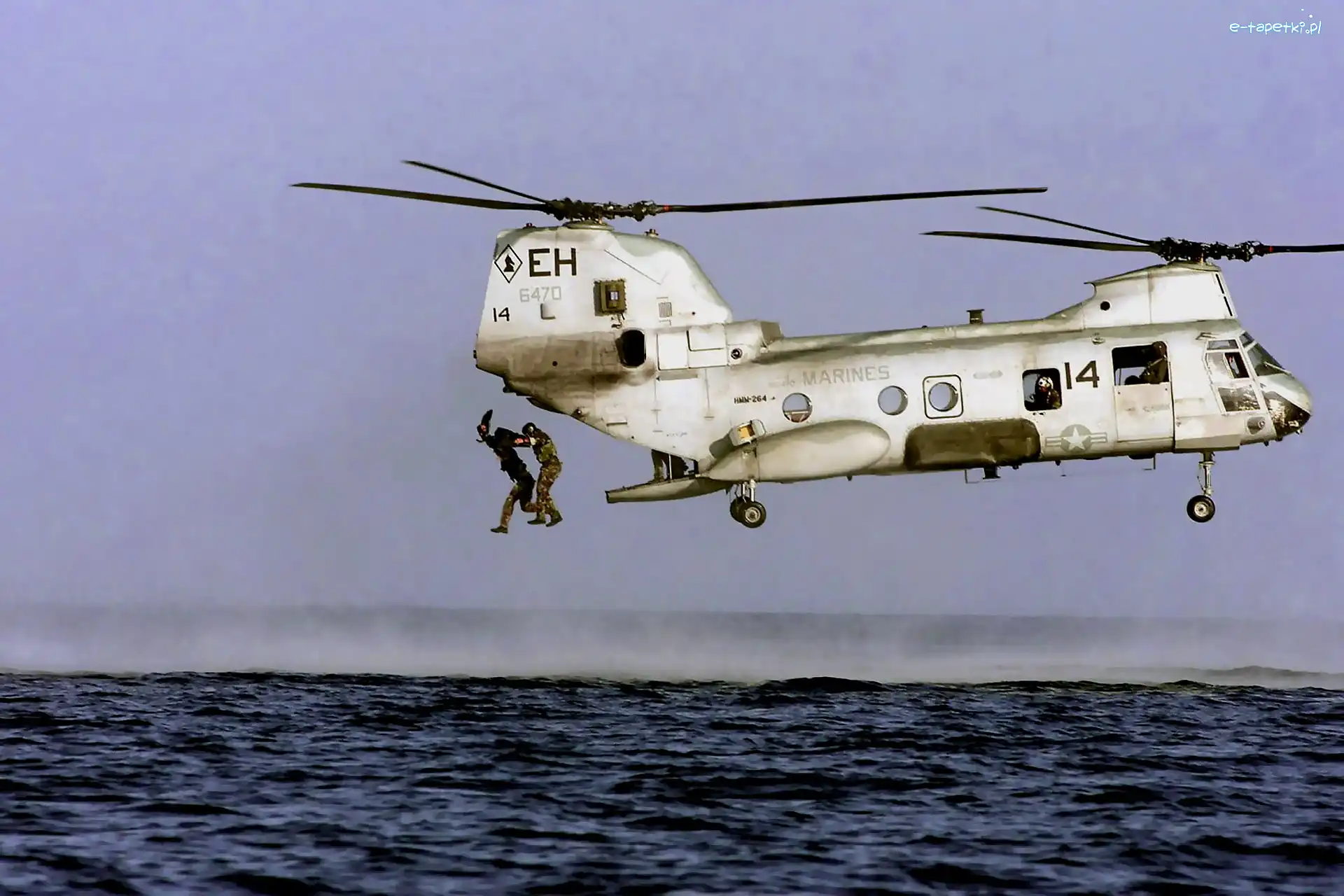 CH-46, Desant, Sea Knight, Boeing-Vertol