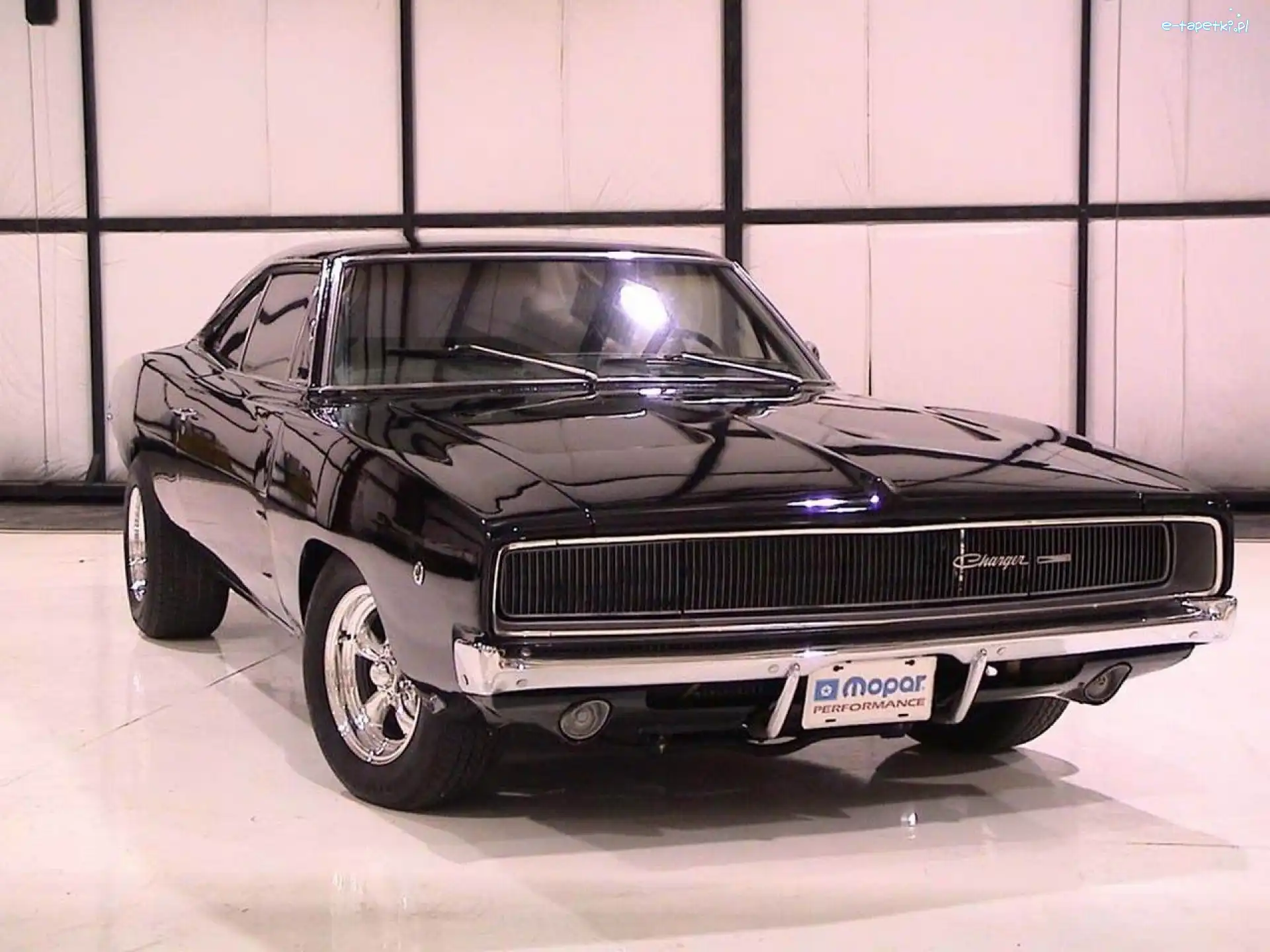 Dodge Charger, Czarny, Gangsterski