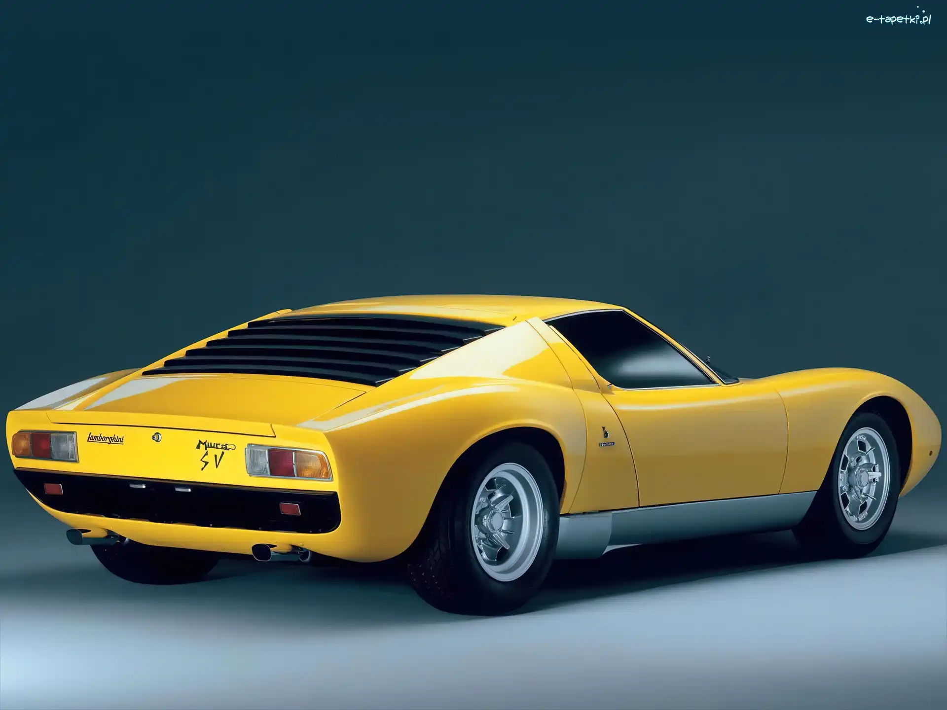 Kratka, Alufelgi, Lamborghini Miura