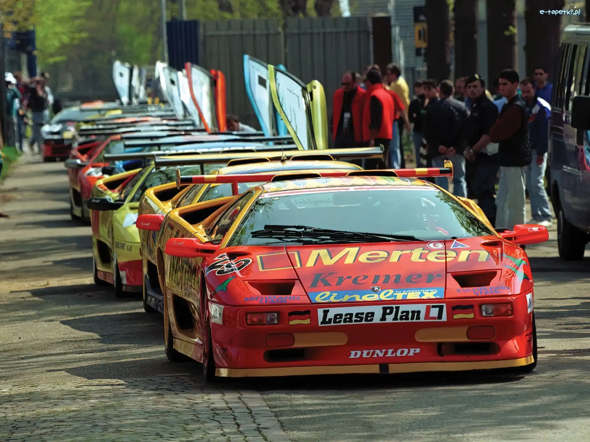 Lamborghini Diablo, Zlot, Wyścig