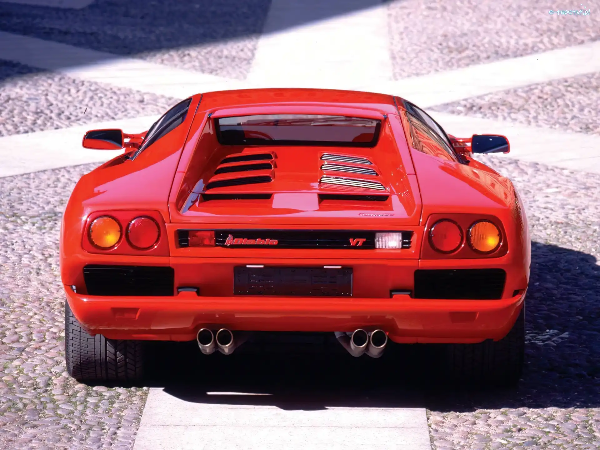 VT, Wydechowy, Układ, Lamborghini Diablo