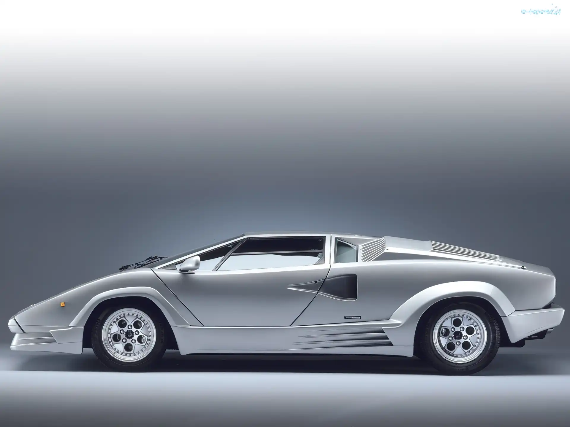 Lamborghini Countach, Profil, Lewy