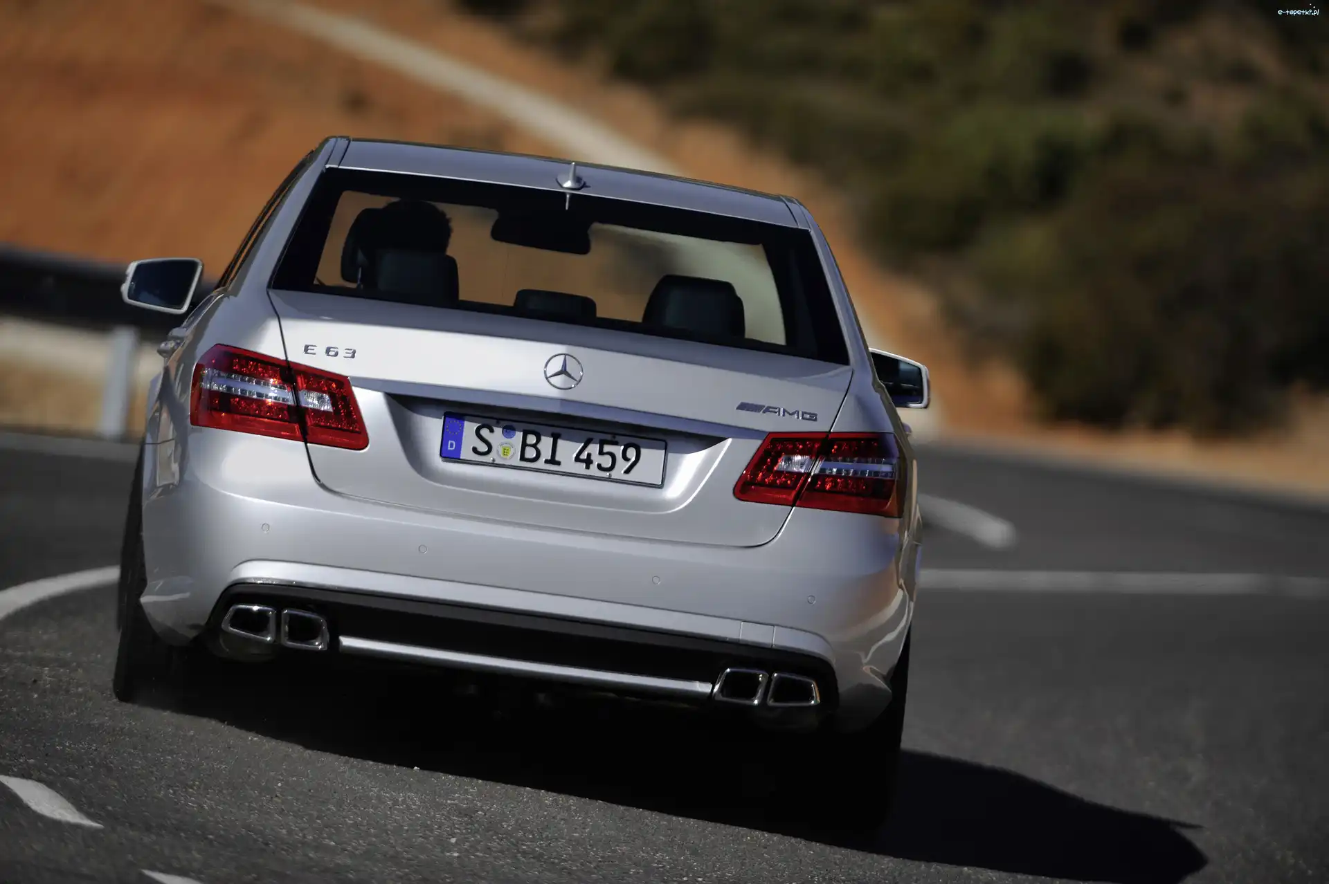 AMG, Mercedes Benz E63, Tył