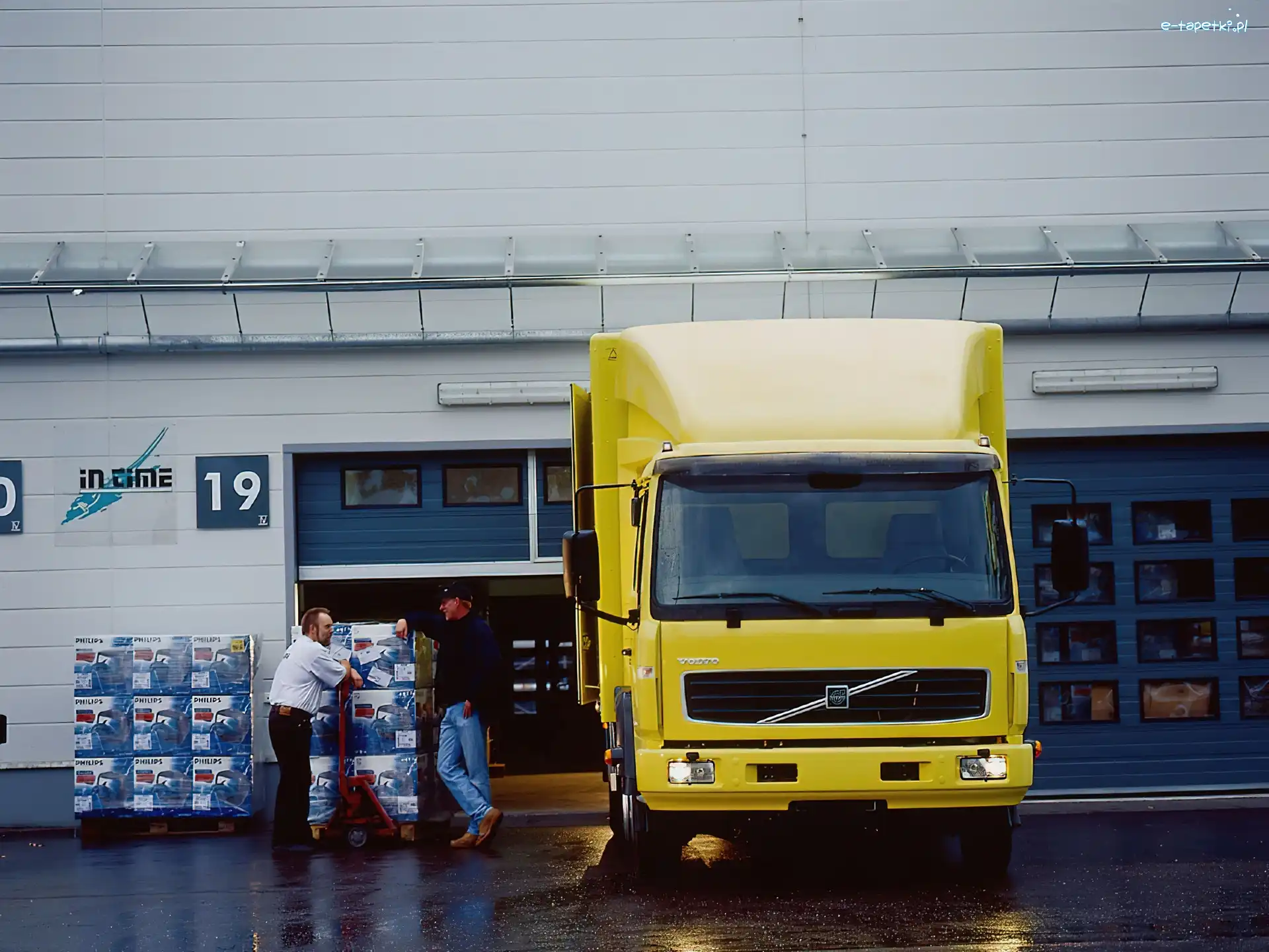 Dostawczy, Ciężarówka Volvo